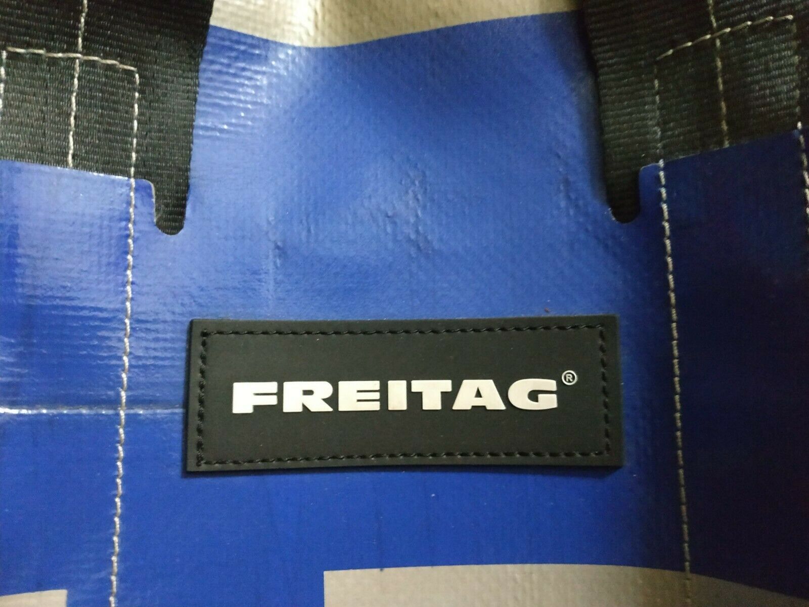 Freitag Freitag F76 LEO bag BLUE SILVER $295 swiss made