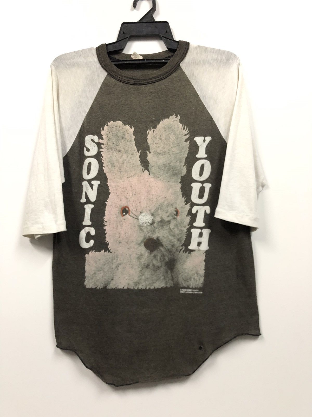 Mega rare sonic youth cracias 90s t shirt grunge promo