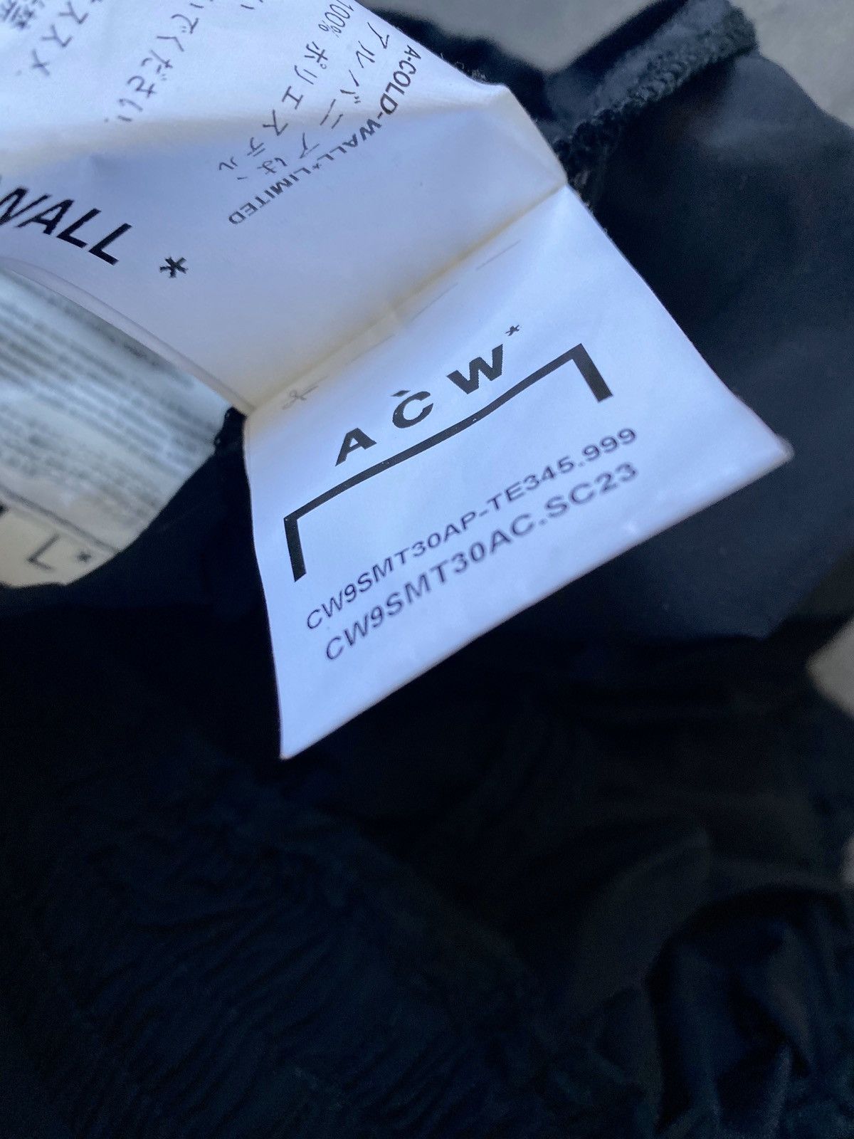 A-COLD-WALL* A cold wall technical track pants black Size US 34 / EU 50 - 6 Thumbnail