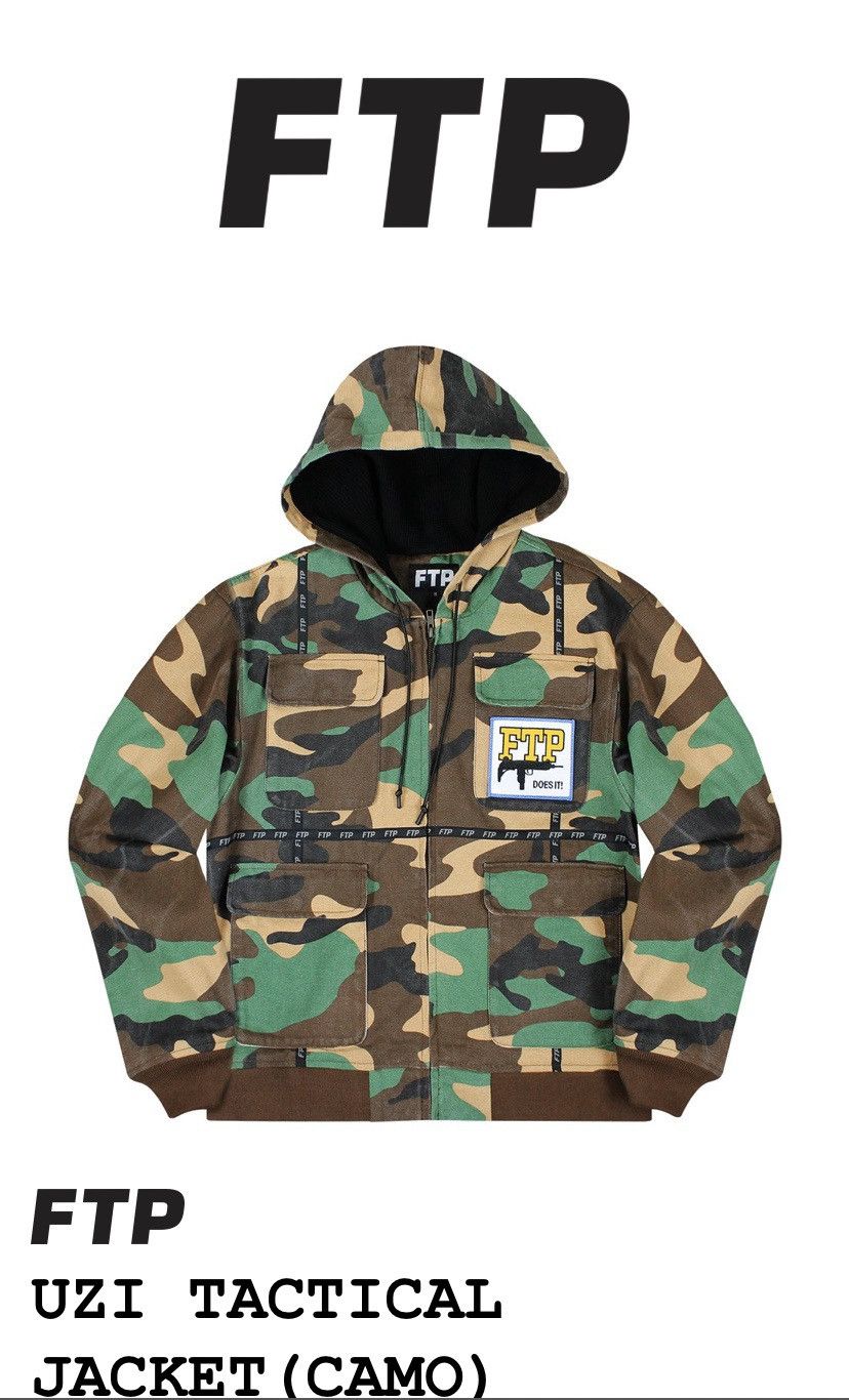 GLOGANGFTPSUPFTP Uzi Tacticle Jacket Camo - ジャケット・アウター