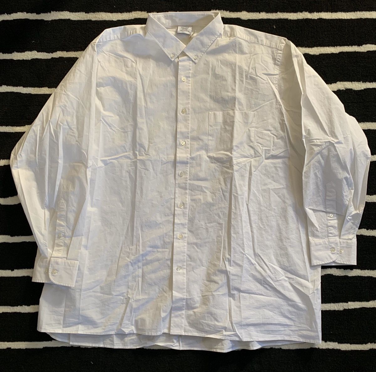 Vetements oversize white shirt