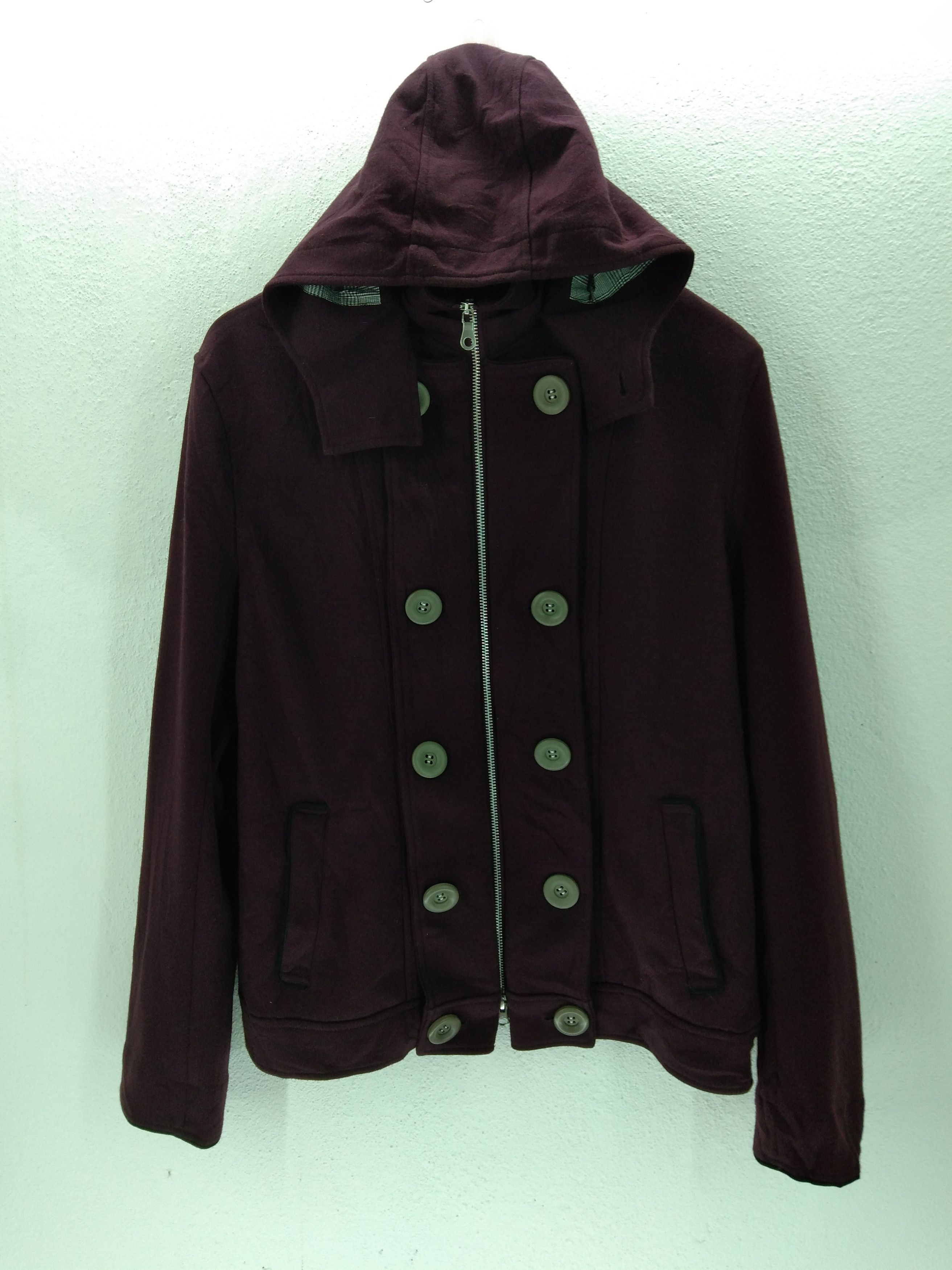 Michel Klein Heavy Coat & Hoodie. #TS17-169. Outerwear