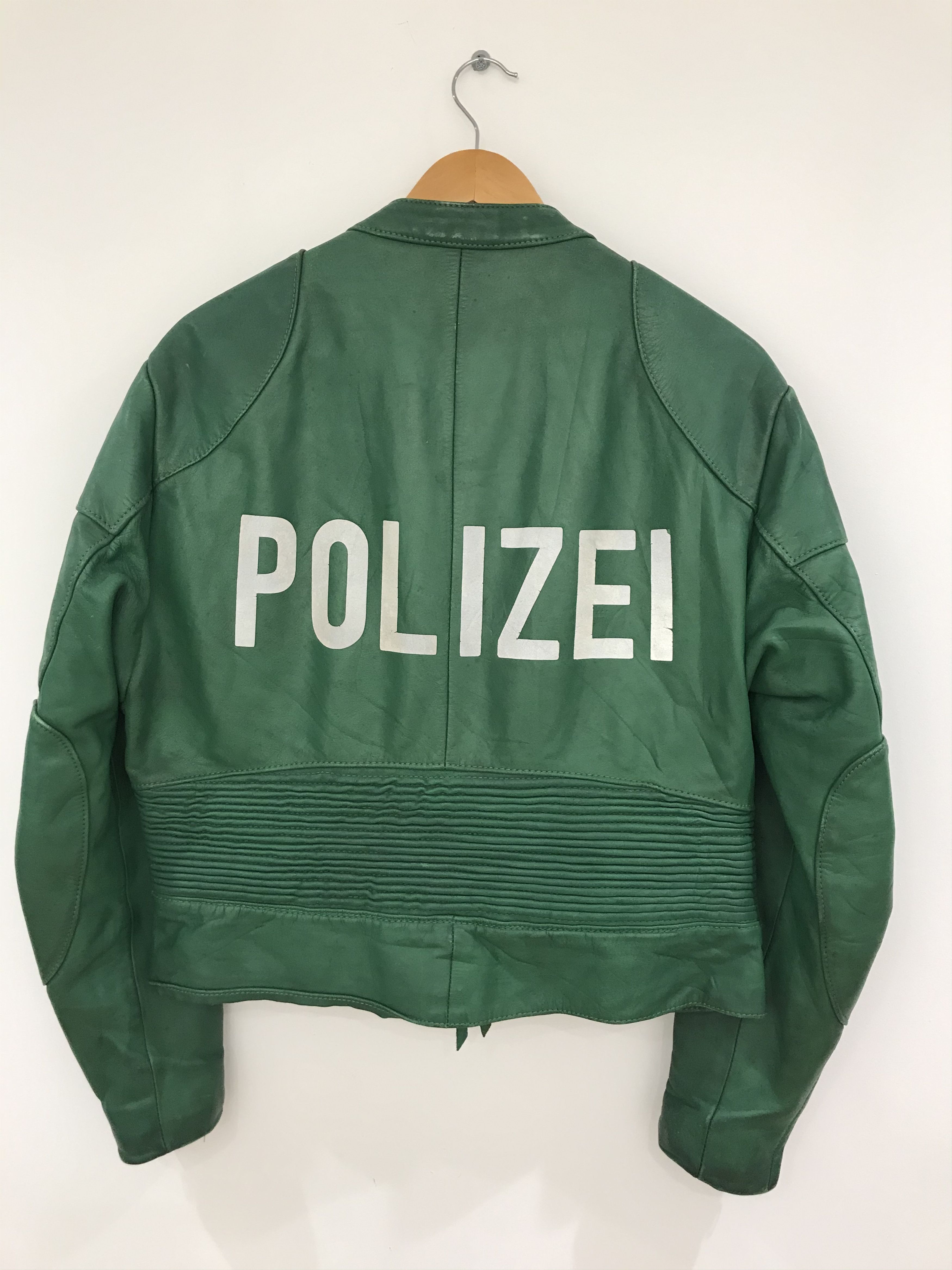 Other Vintage German Polizei Leather Jacket | Grailed