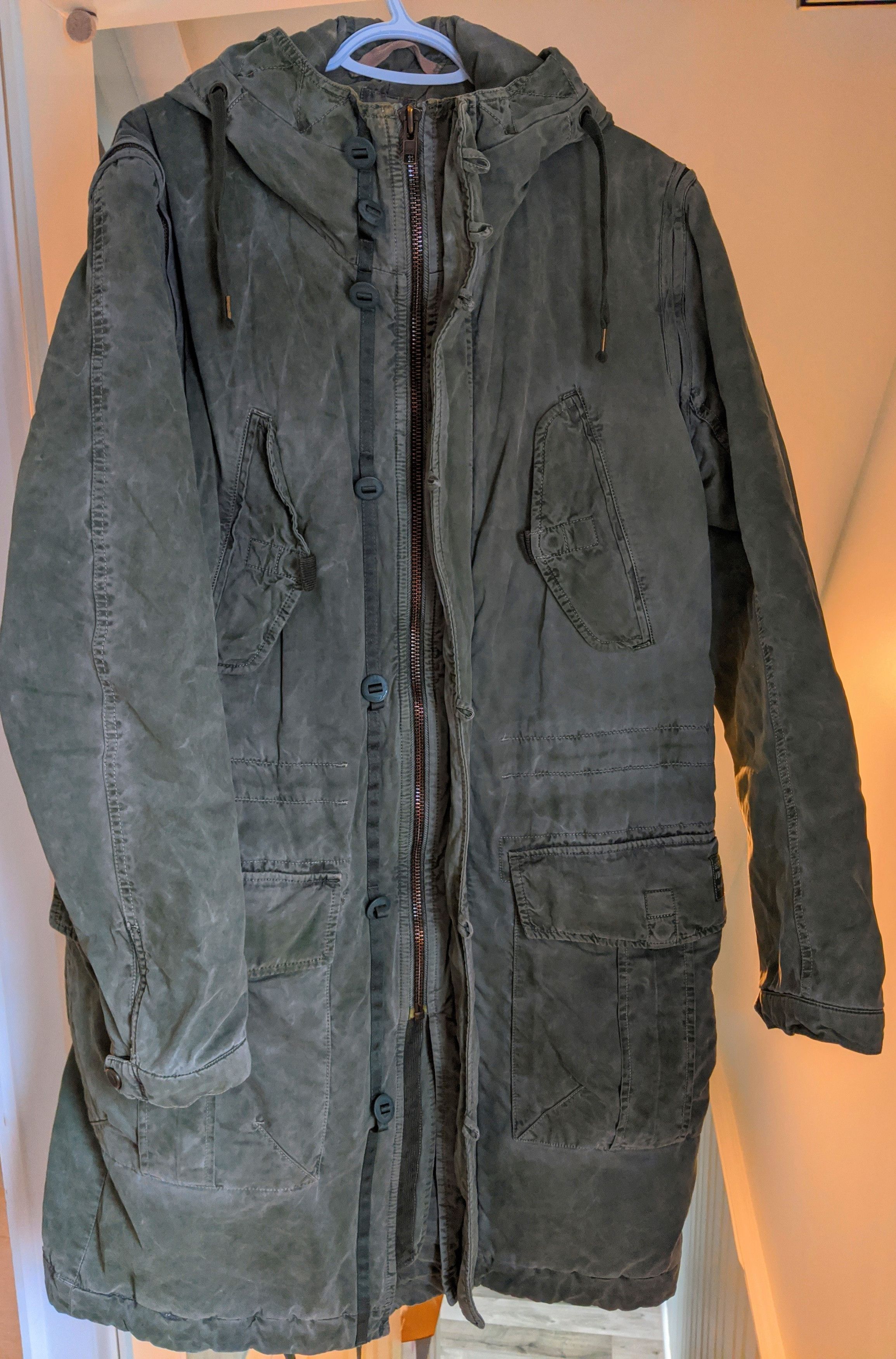 Military Parka size L condition 8.5