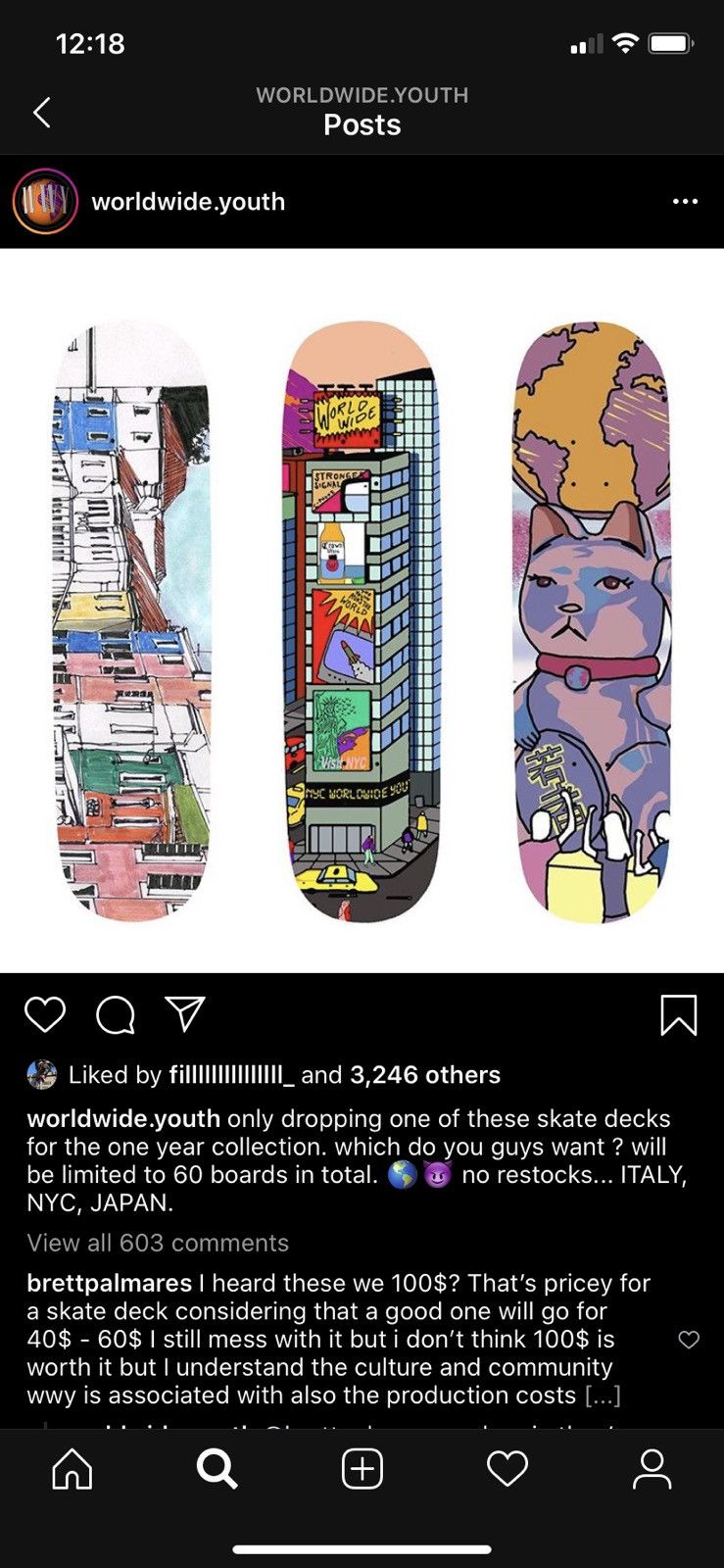 Worldwide Youth Worldwide Youth Japan Skateboard Deck Size ONE SIZE - 4 Thumbnail
