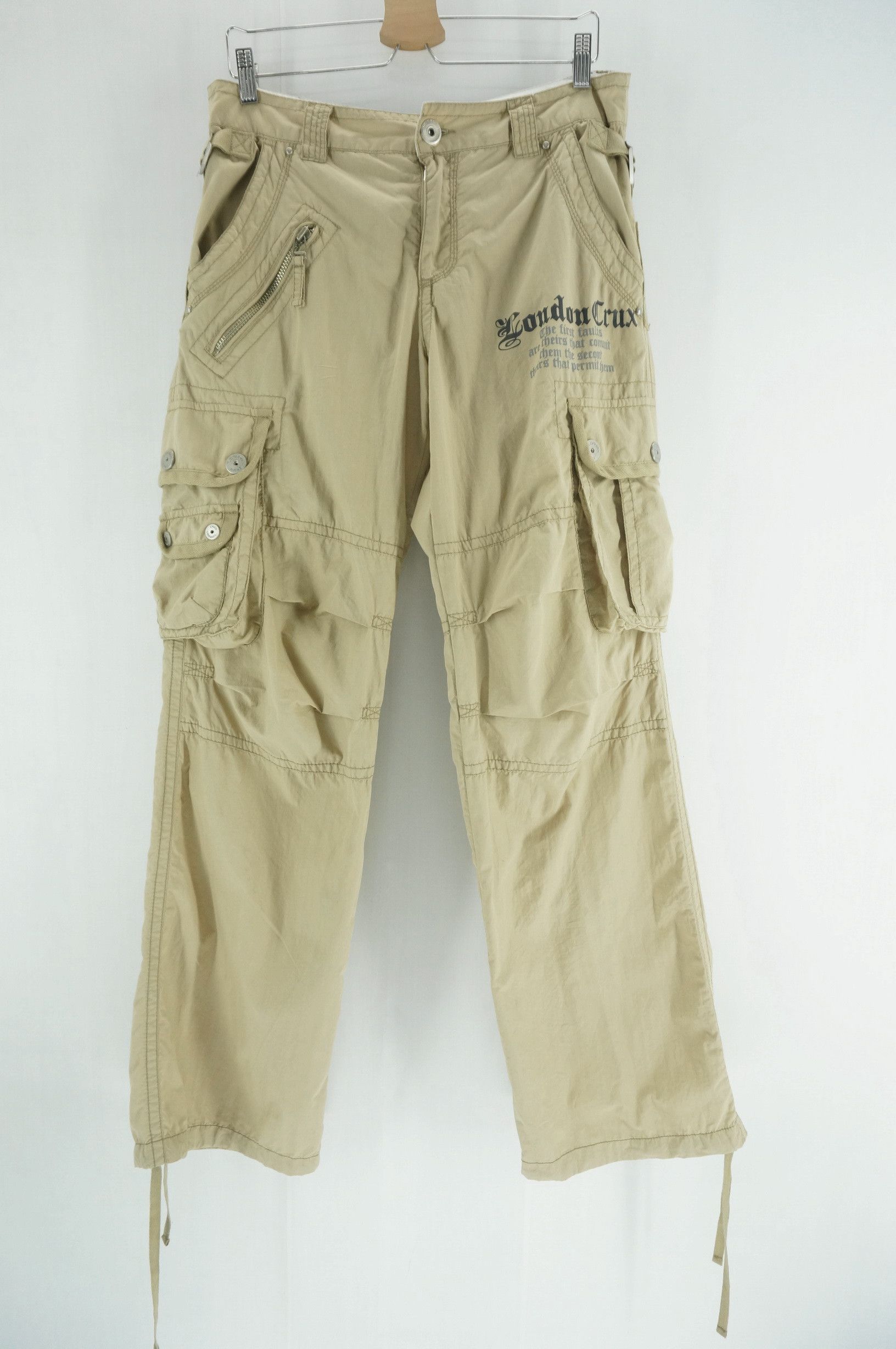 Japanese Brand CRUX Tactical Parachute Cargo Military Pants Size US 33 - 4 Thumbnail