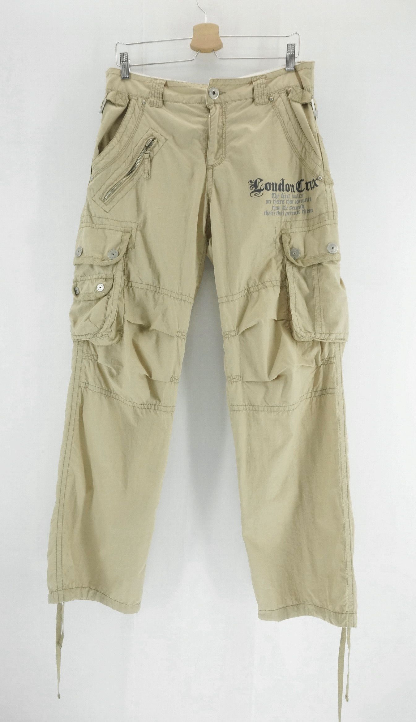 Japanese Brand CRUX Tactical Parachute Cargo Military Pants Size US 33 - 6 Thumbnail