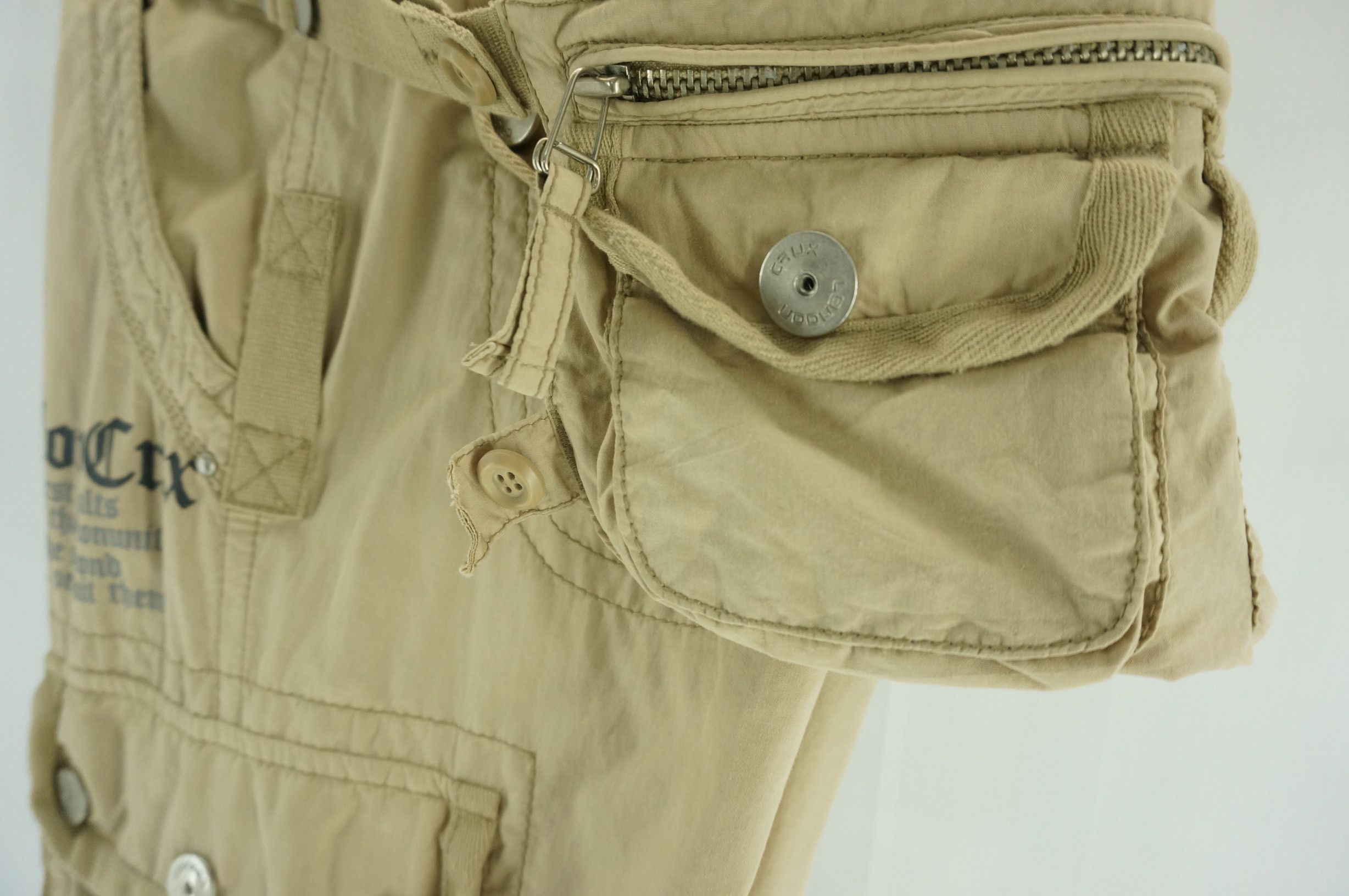 Japanese Brand CRUX Tactical Parachute Cargo Military Pants Size US 33 - 11 Thumbnail