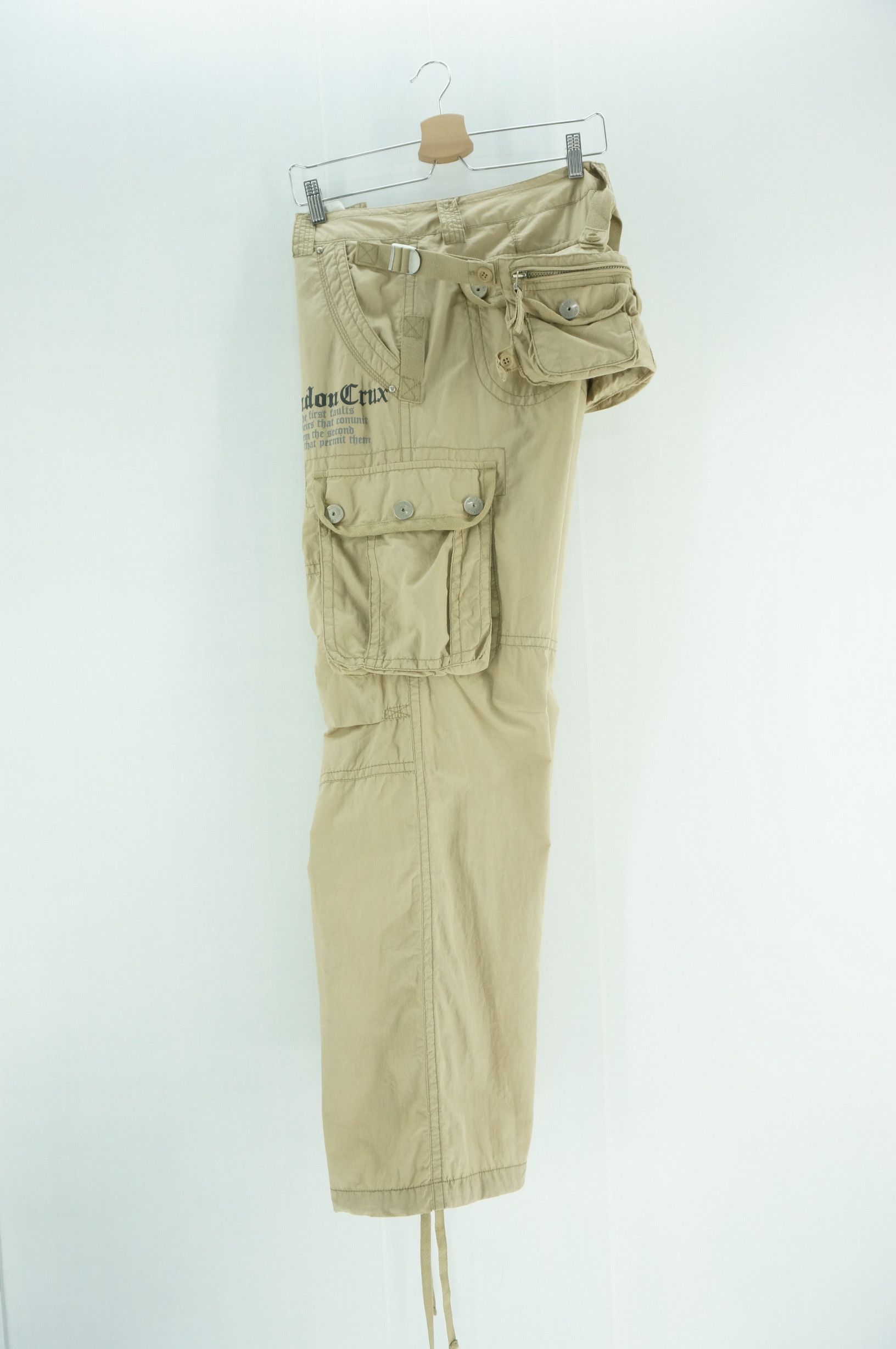 Japanese Brand CRUX Tactical Parachute Cargo Military Pants Size US 33 - 5 Thumbnail