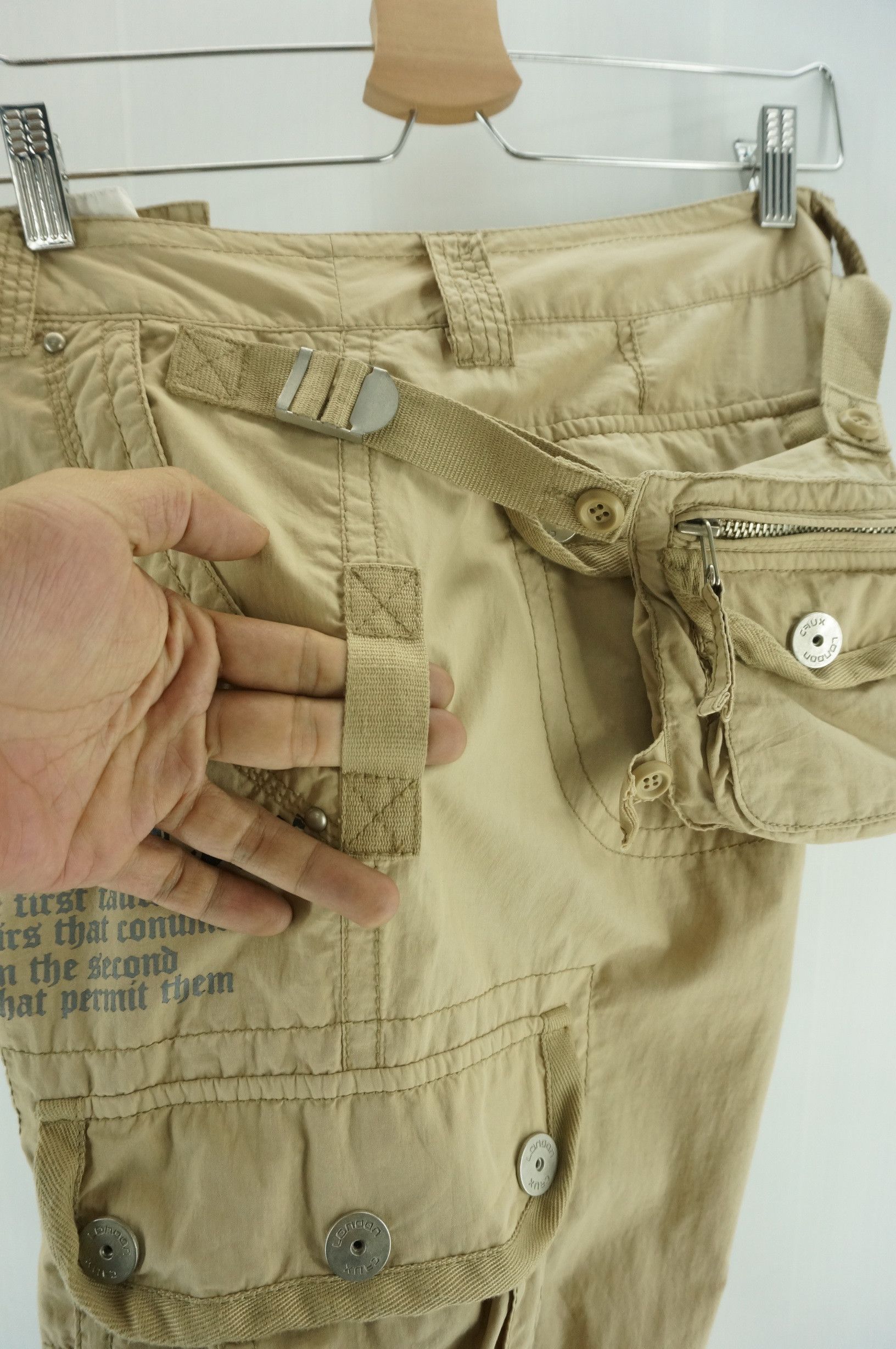 Japanese Brand CRUX Tactical Parachute Cargo Military Pants Size US 33 - 13 Thumbnail