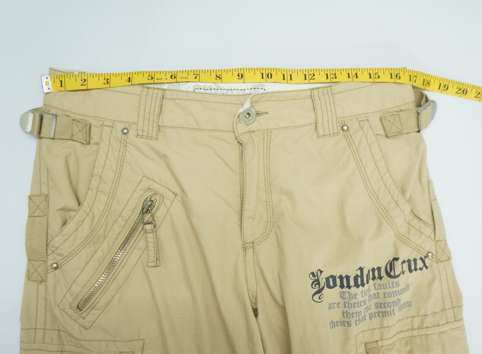 Japanese Brand CRUX Tactical Parachute Cargo Military Pants Size US 33 - 15 Thumbnail