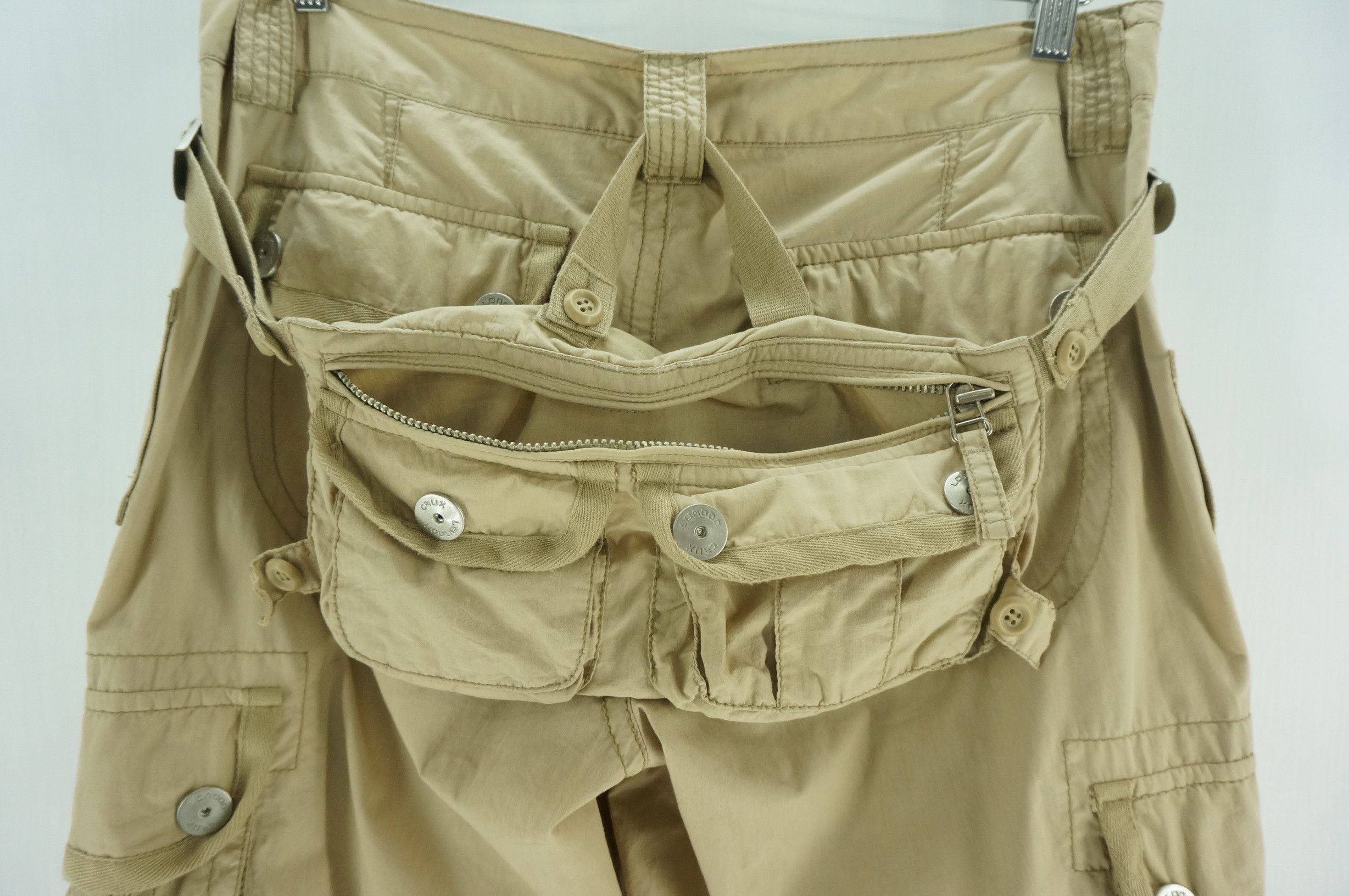 Japanese Brand CRUX Tactical Parachute Cargo Military Pants Size US 33 - 10 Thumbnail