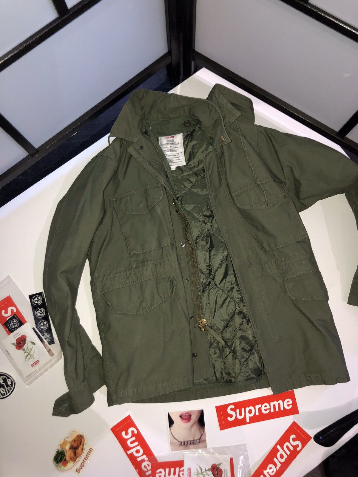 Supreme m51 jacket mark gonzales - ミリタリージャケット