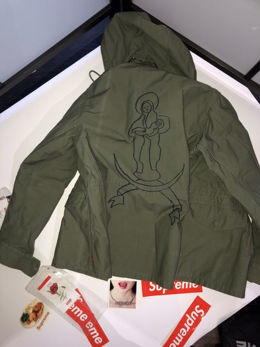 Supreme Supreme X Mark Gonzales M51 jacket | Grailed