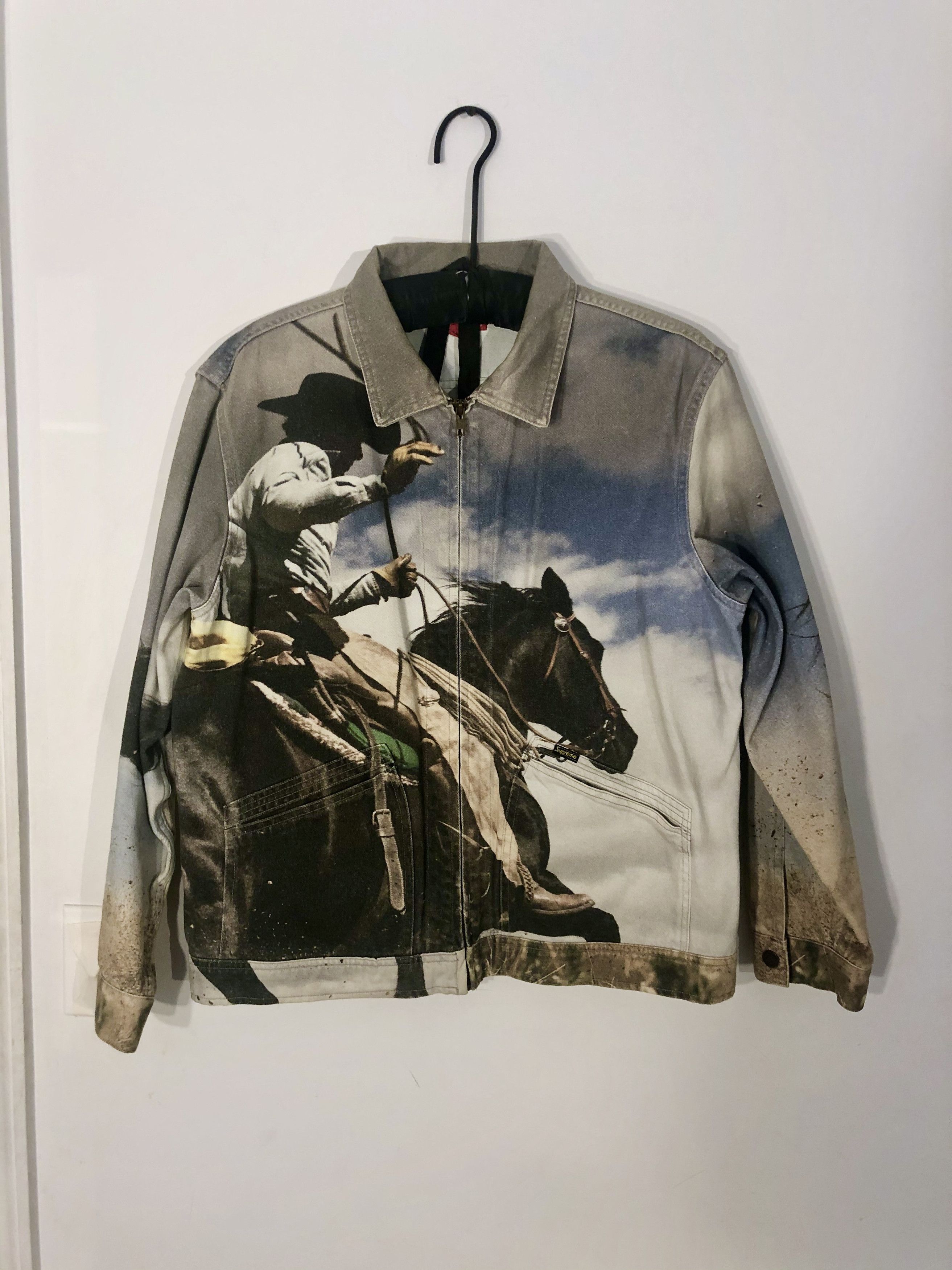 Supreme Jim Krantz Cowboy Denim Jacket | Grailed Supreme Jim Krantz Cowboy Denim Jacket | Grailed
