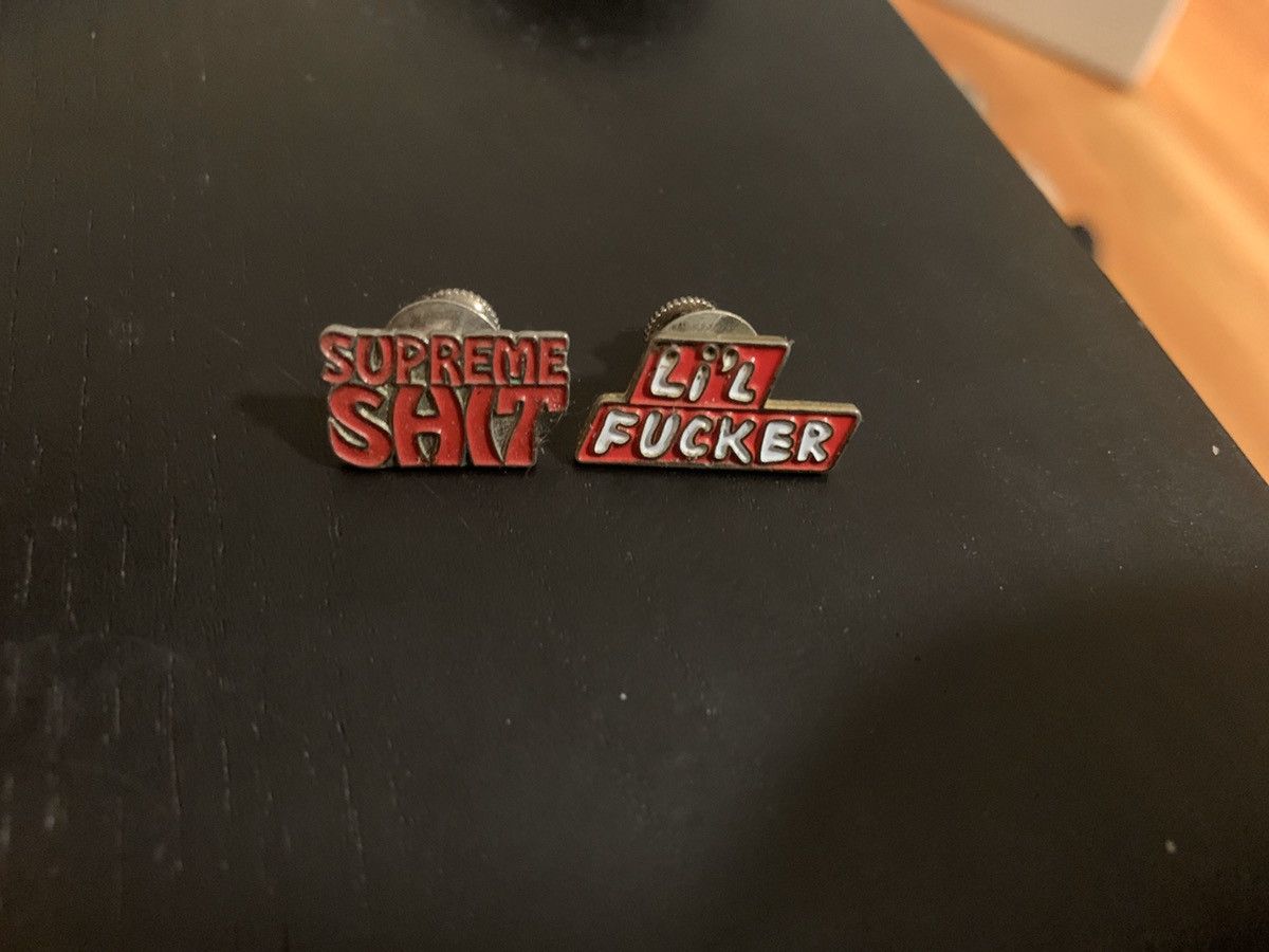 Supreme Old Supreme Pins | Grailed
