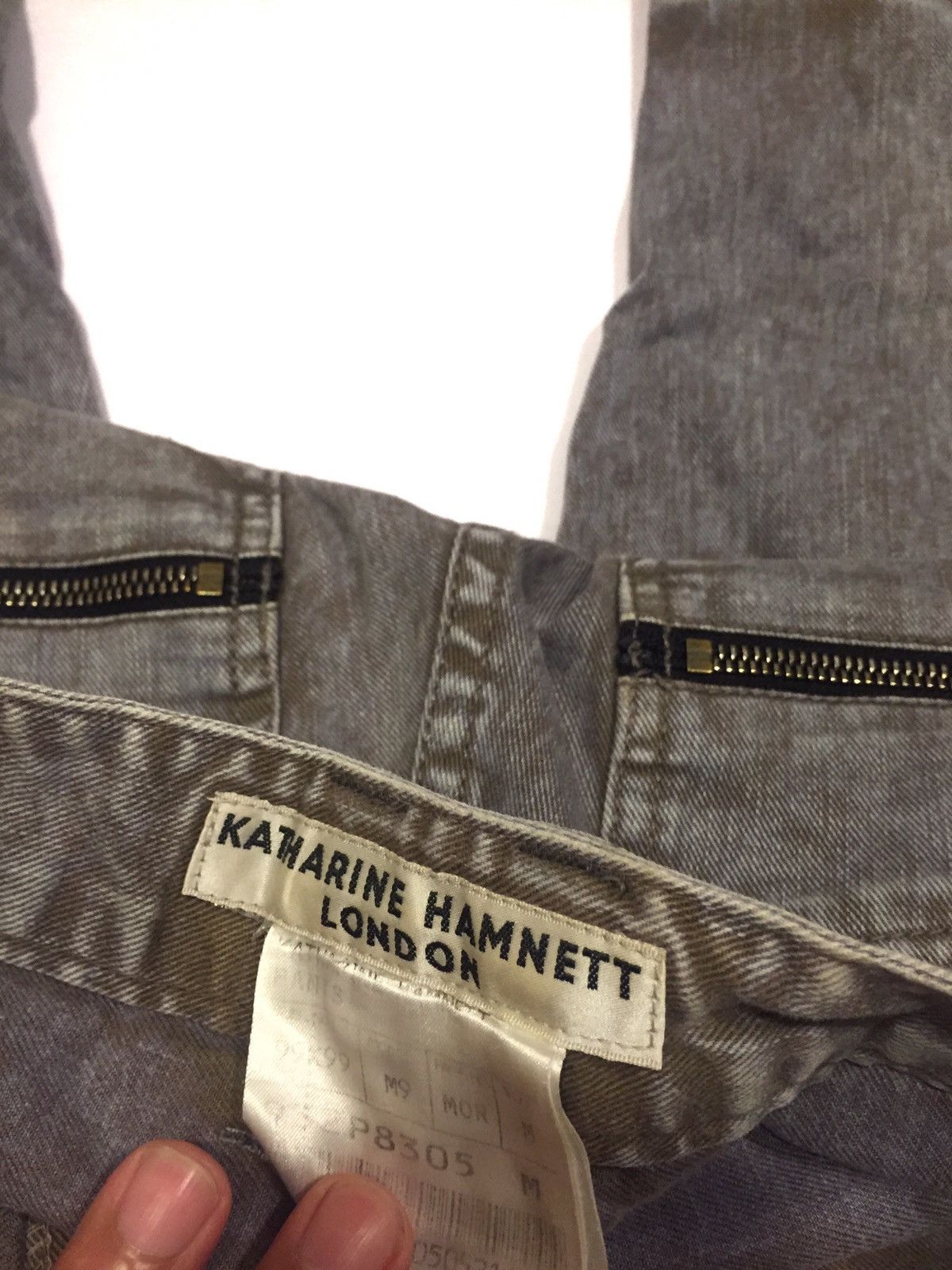 Japanese Brand Rare denim by KATHARINE HAMNETT LONDON made in JAPAN Size US 32 / EU 48 - 5 Thumbnail