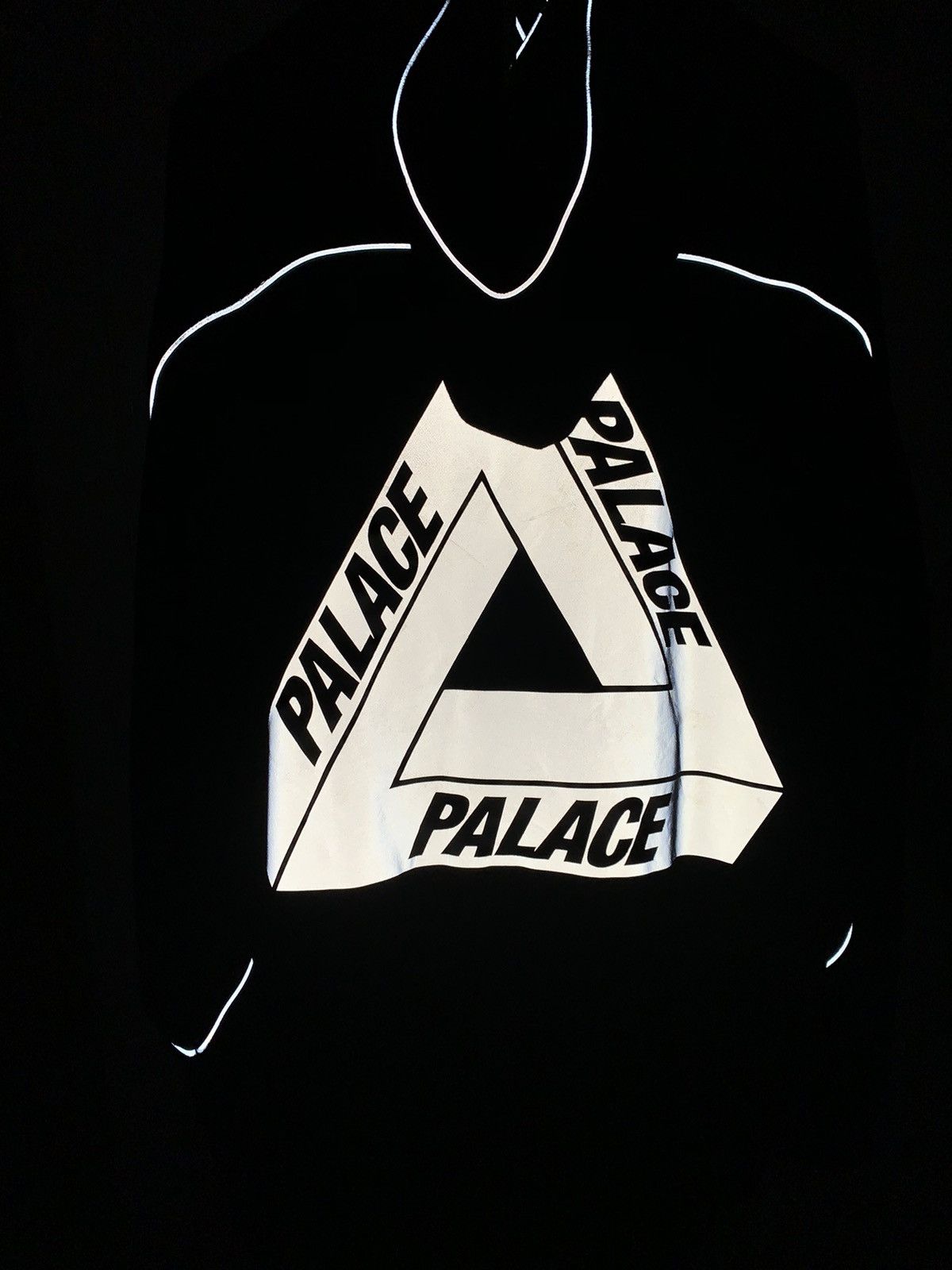 Palace reflecto outlet hoodie