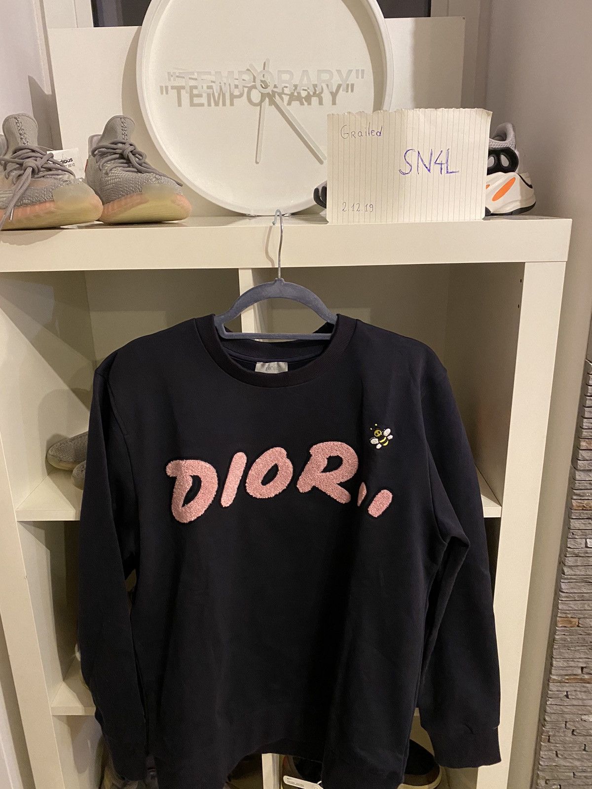 Dior × Kaws Dior x Kaws Sweatshirt | Grailed Dior × Kaws Dior x Kaws Sweatshirt | Grailed