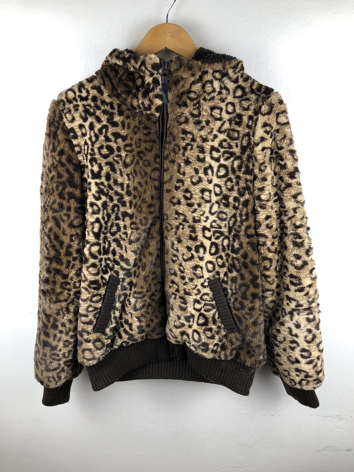 If Six Was Nine japanese Brand Chip Clip leapord Hoodies Size M / US 6-8 / IT 42-44 - 1 Thumbnail