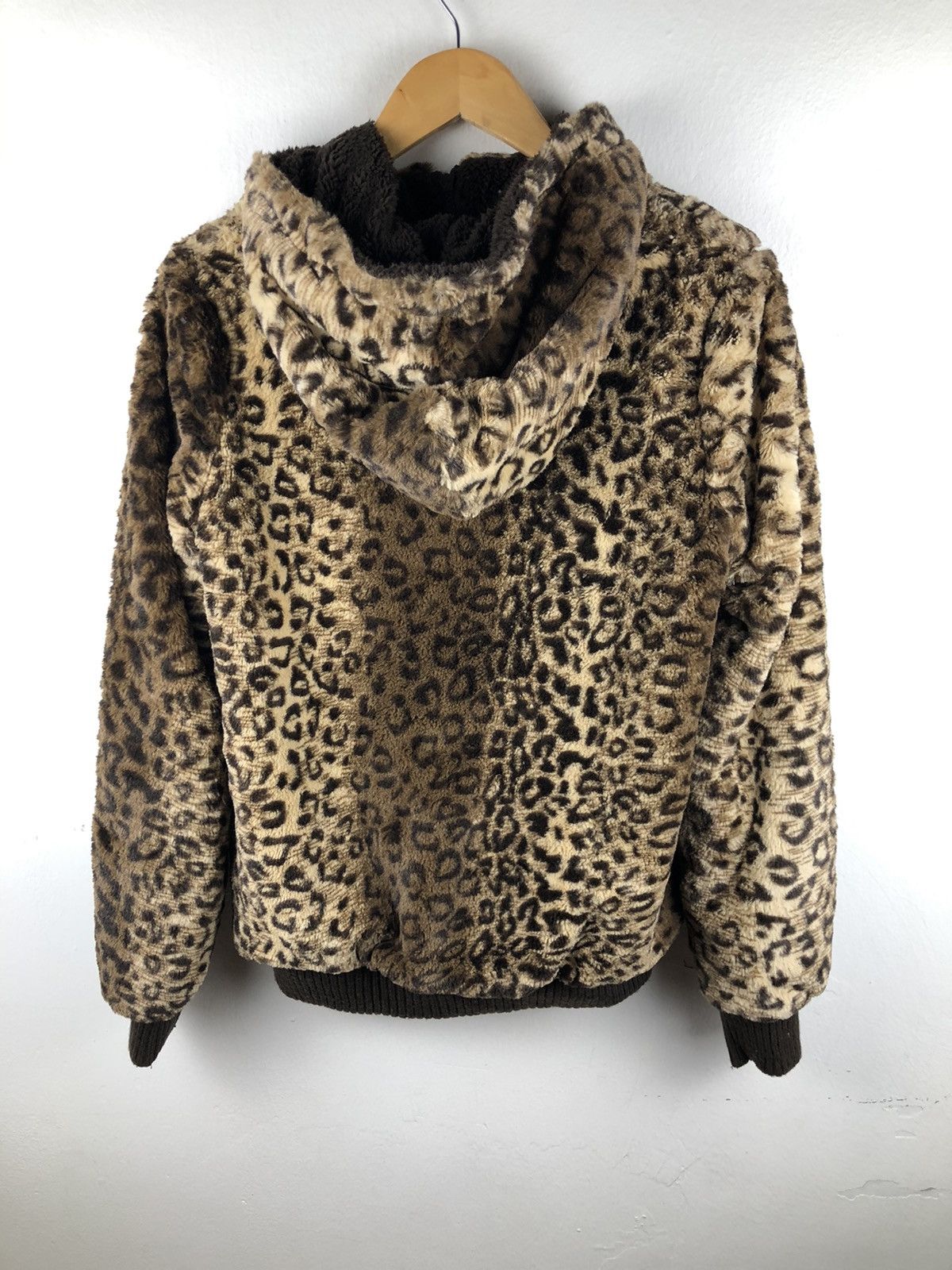 If Six Was Nine japanese Brand Chip Clip leapord Hoodies Size M / US 6-8 / IT 42-44 - 2 Thumbnail