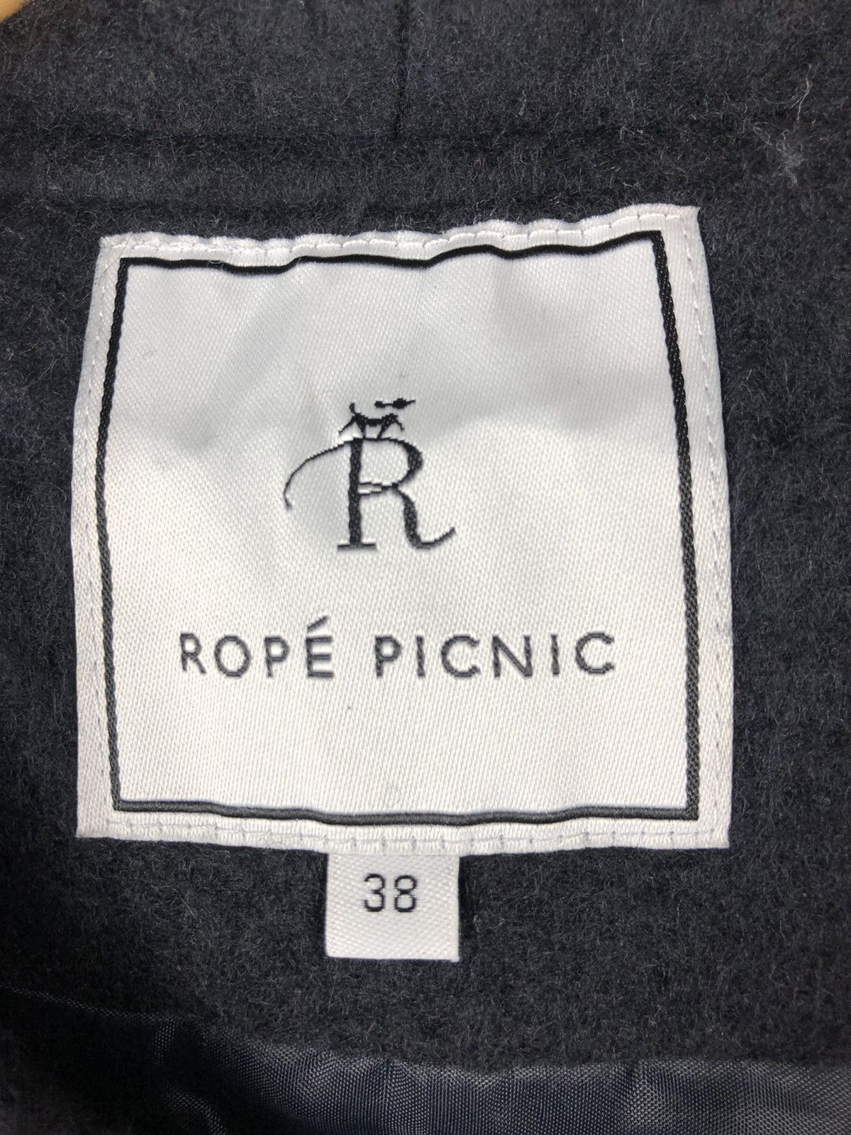 If Six Was Nine × Japanese Brand Japanese Brand Rope picnic wool poncho cape Size XS / US 0-2 / IT 36-38 - 7 Thumbnail