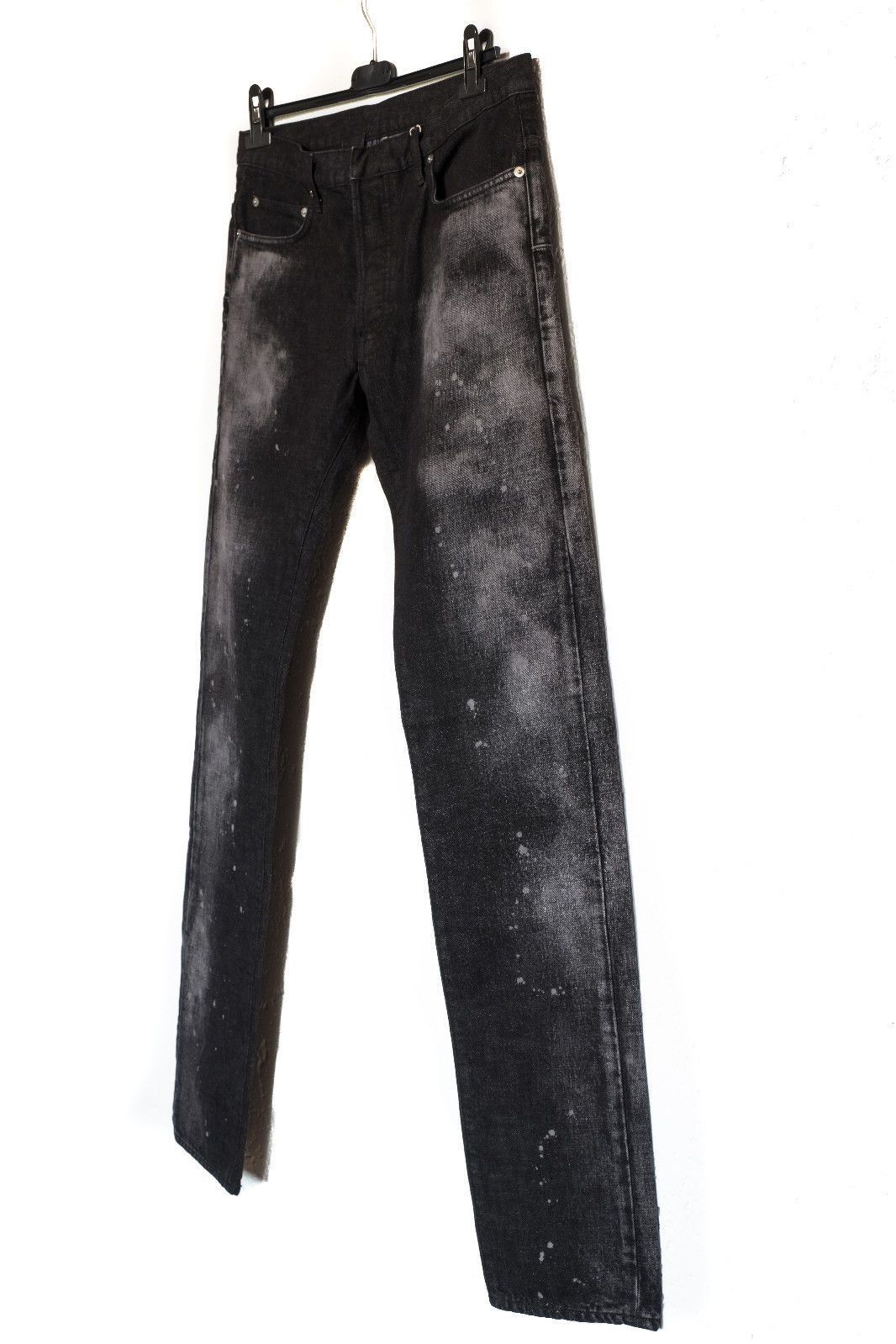 Dior nwt Dior Homme Japan Paint Splatter Black Jeans Size US 32 / EU 48 - 4 Thumbnail