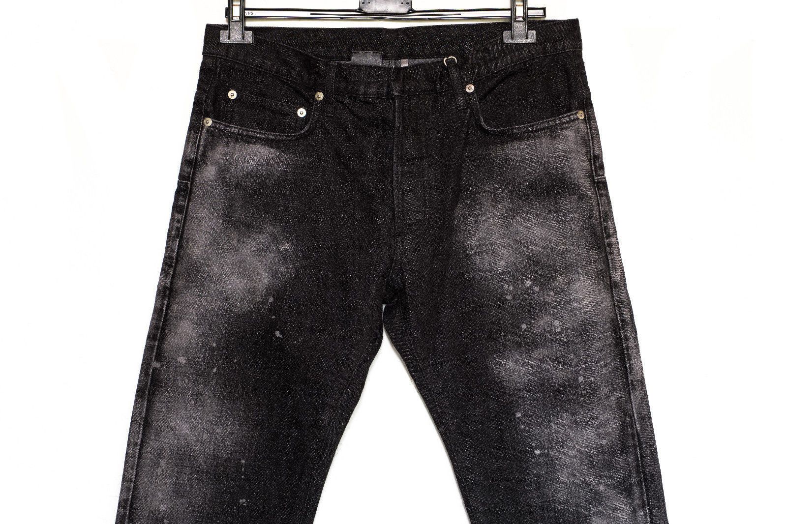 Dior nwt Dior Homme Japan Paint Splatter Black Jeans Size US 32 / EU 48 - 5 Thumbnail