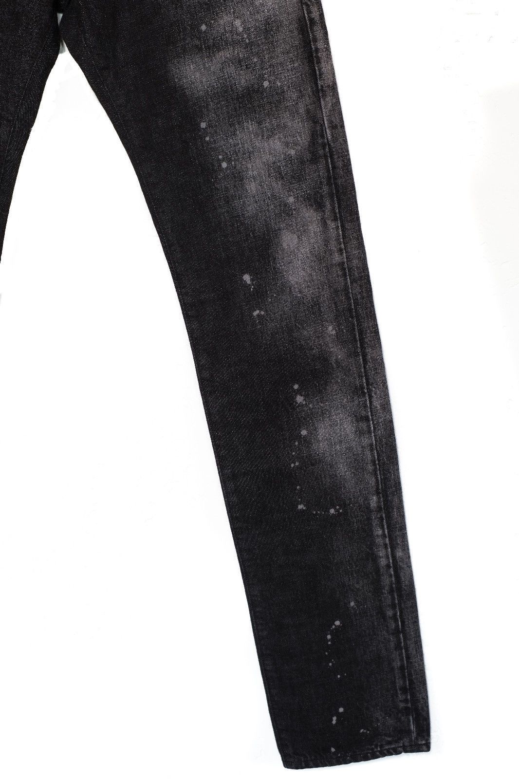 Dior nwt Dior Homme Japan Paint Splatter Black Jeans Size US 32 / EU 48 - 6 Thumbnail