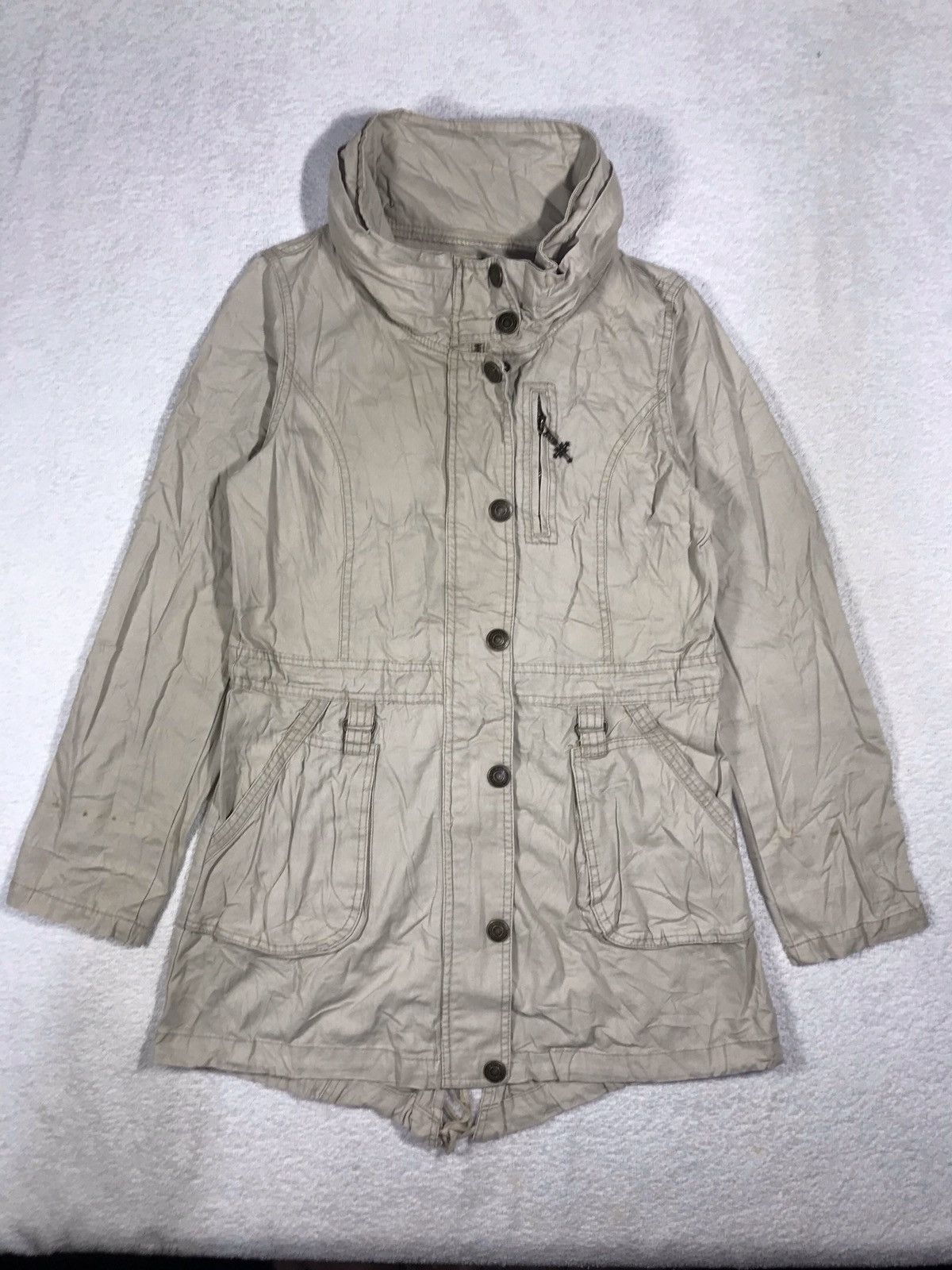 Sky Bomber parka jacket foldable hooded