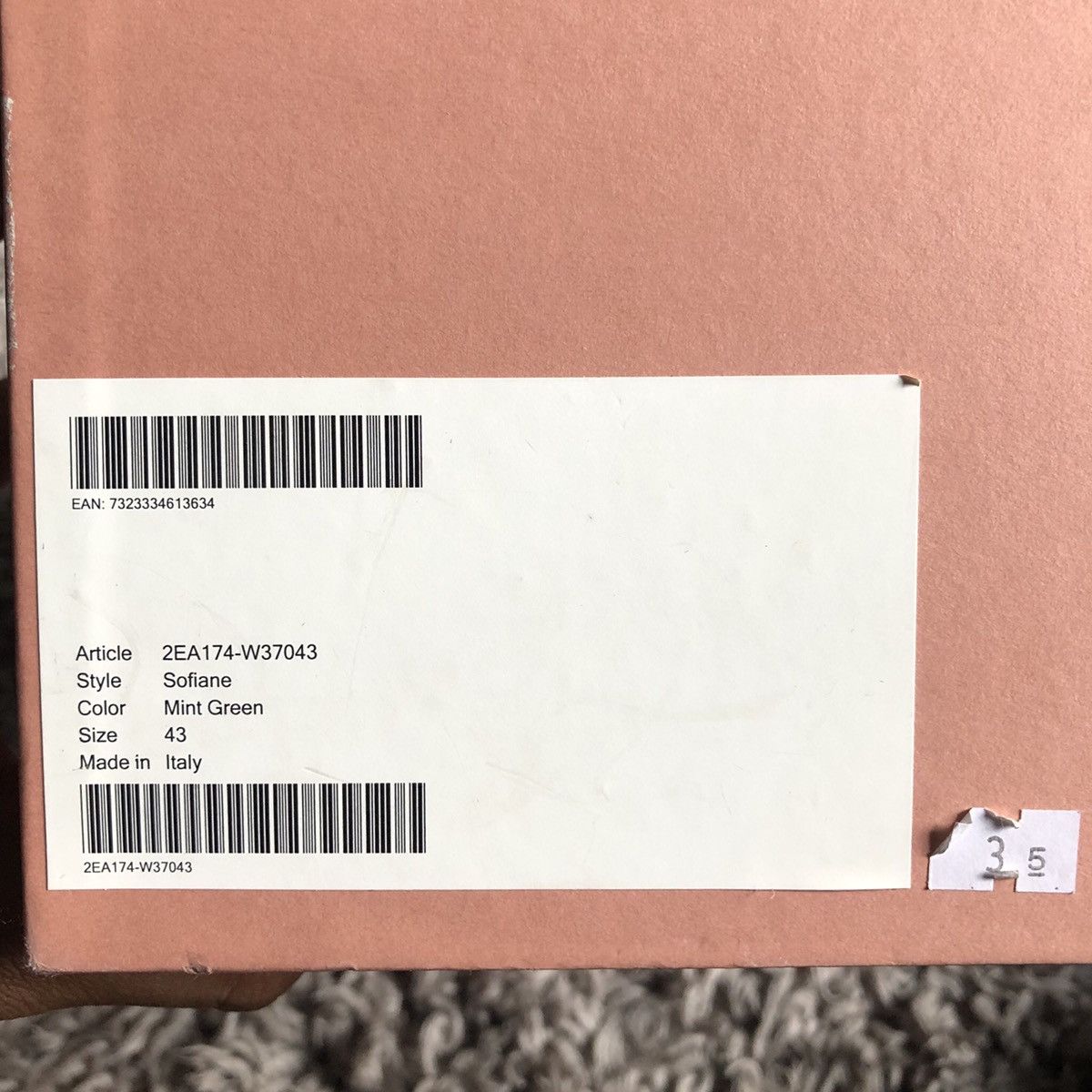 Acne Studios Acne Studios Mint Green Sofiane Chunky Sneakers Size US 10 / EU 43 - 4 Thumbnail