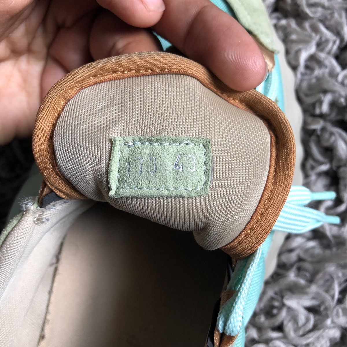 Acne Studios Acne Studios Mint Green Sofiane Chunky Sneakers Size US 10 / EU 43 - 3 Thumbnail