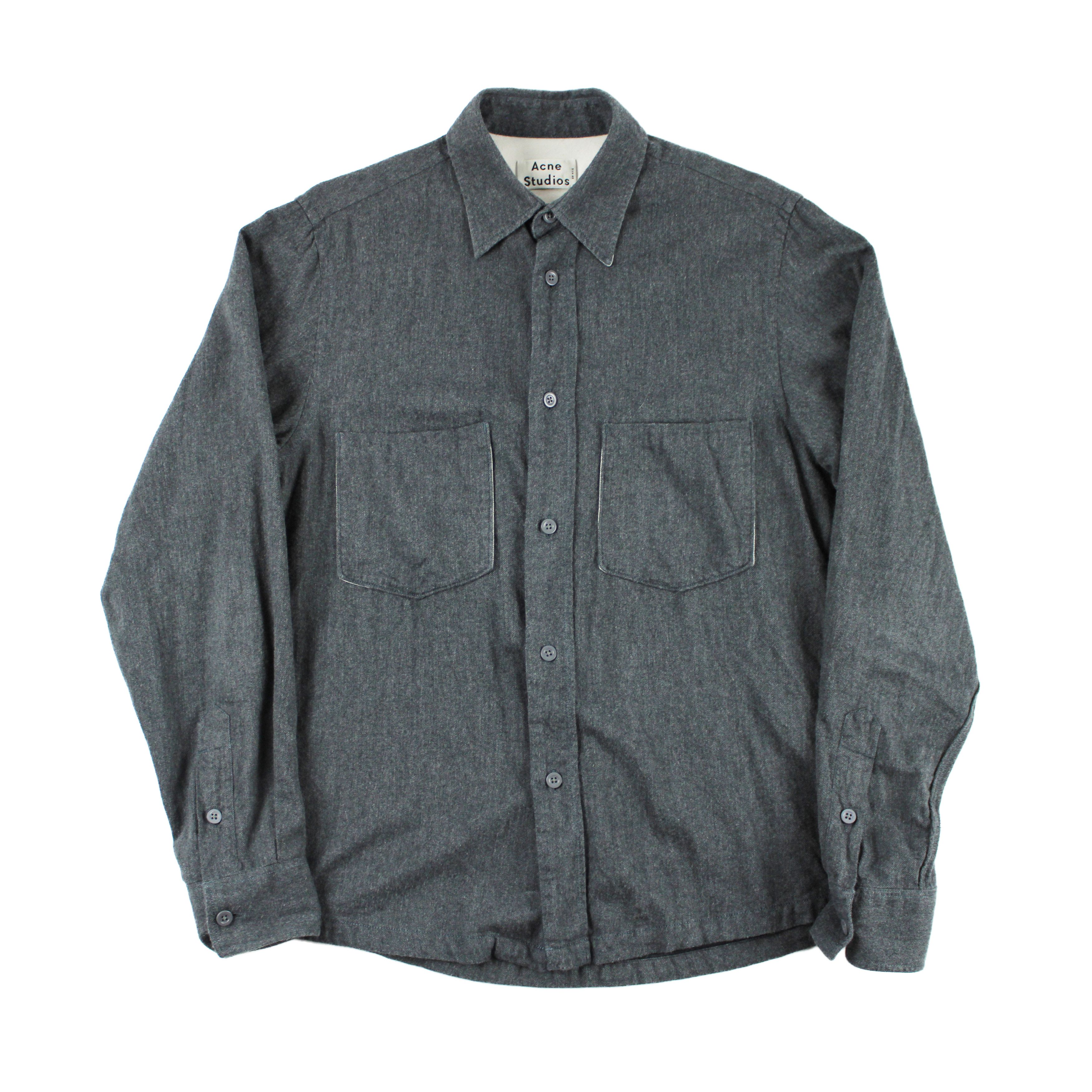 Acne Studios Grey Denver Melt Shirt