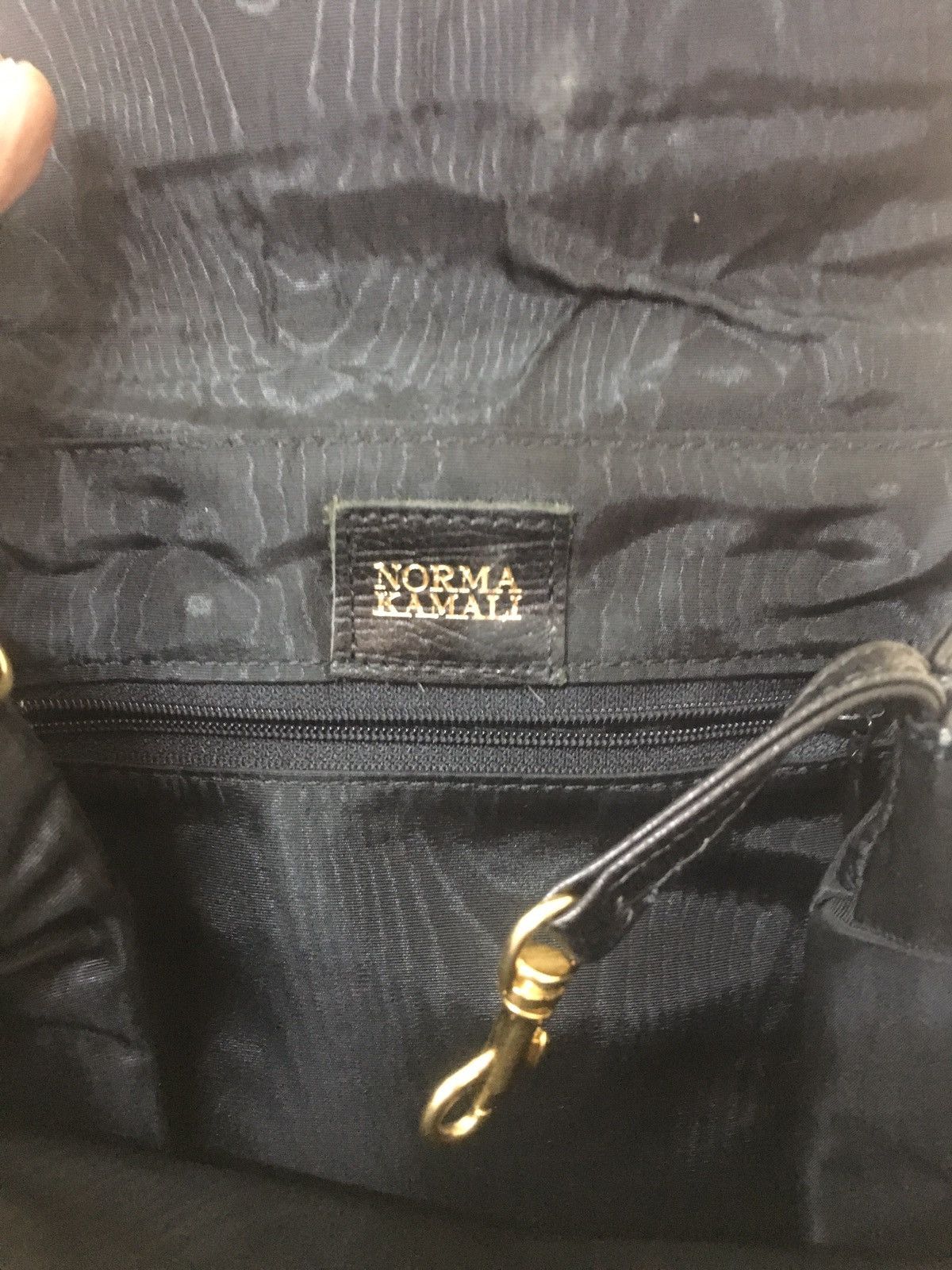 Genuine Leather Norma kamali backpack Size ONE SIZE - 6 Thumbnail