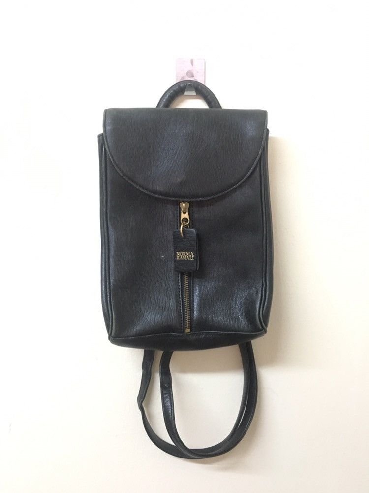 Genuine Leather Norma kamali backpack Size ONE SIZE - 1 Thumbnail