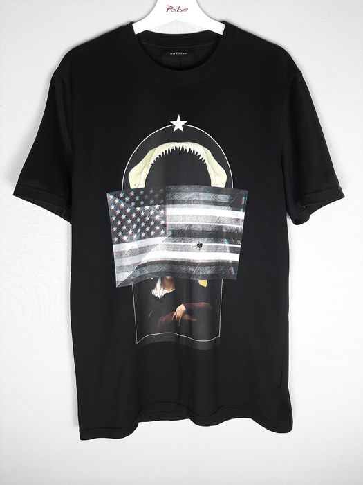 Givenchy shirt hot sale shark