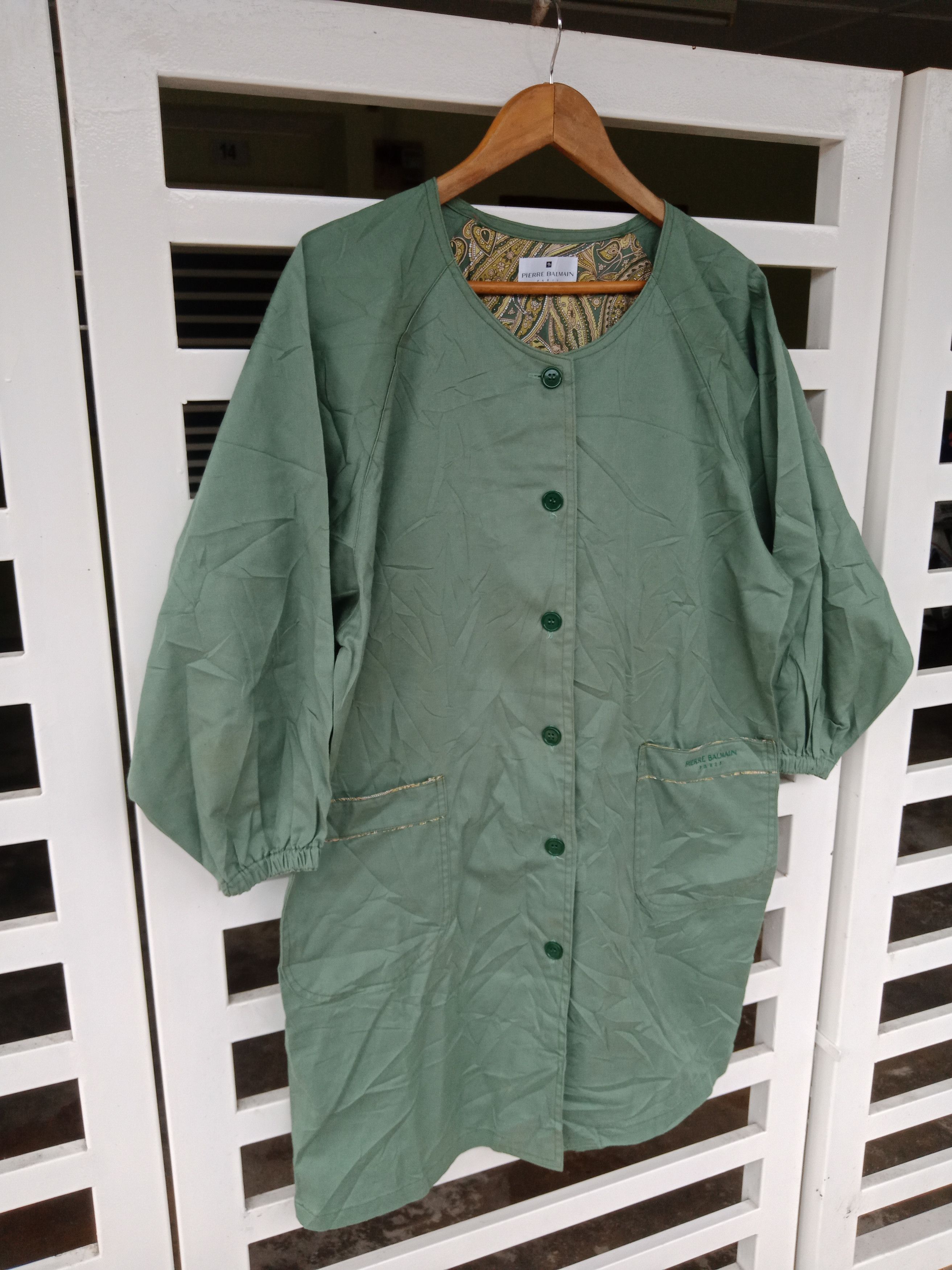 Pierre Balmain Pierre Balmain Paris Paisley Light Jacket Size US L / EU 52-54 / 3 - 4 Thumbnail