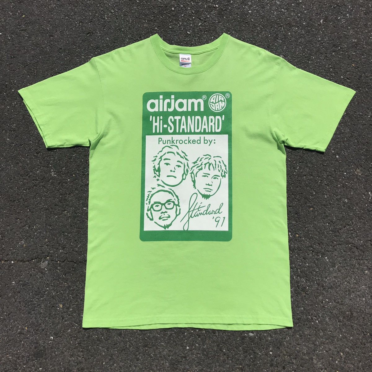 AIR JAM 2011 Tシャツ　Hi-STANDARD Hi-Standard Air Jam 2011 Tee