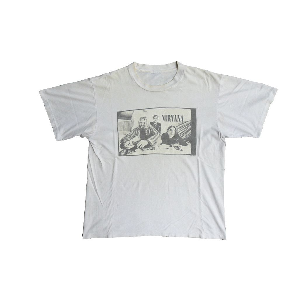 Vintage vintage rare single stitched nirvana 1996 t shirt | Grailed