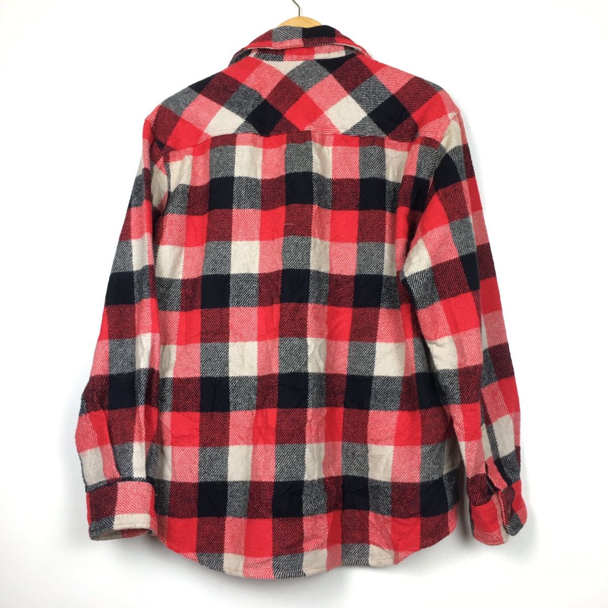 Edwin × Japanese Brand Edwin Outdoor Plaid & Check Flannel Shirt Size US L / EU 52-54 / 3 - 6 Thumbnail