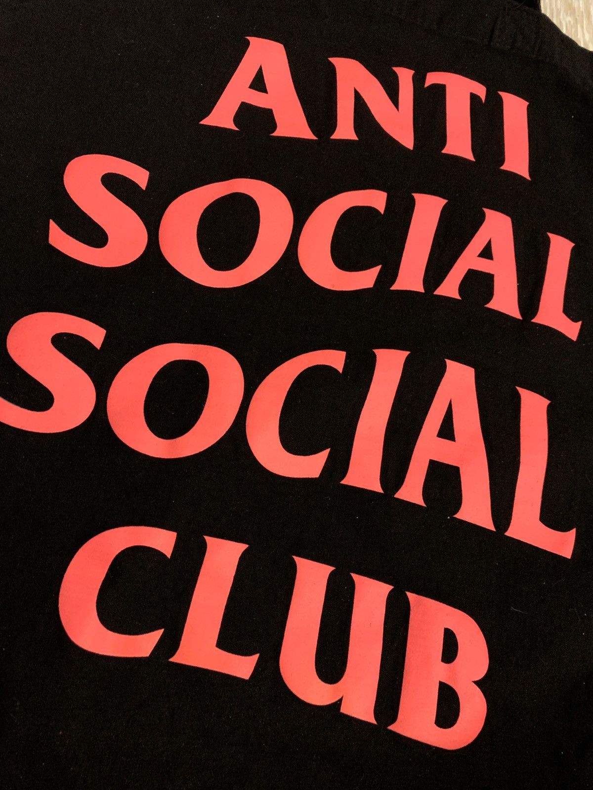 Anti Social Social Club Anti Social Social Club ASSC Black Tote Bag Size ONE SIZE - 3 Thumbnail