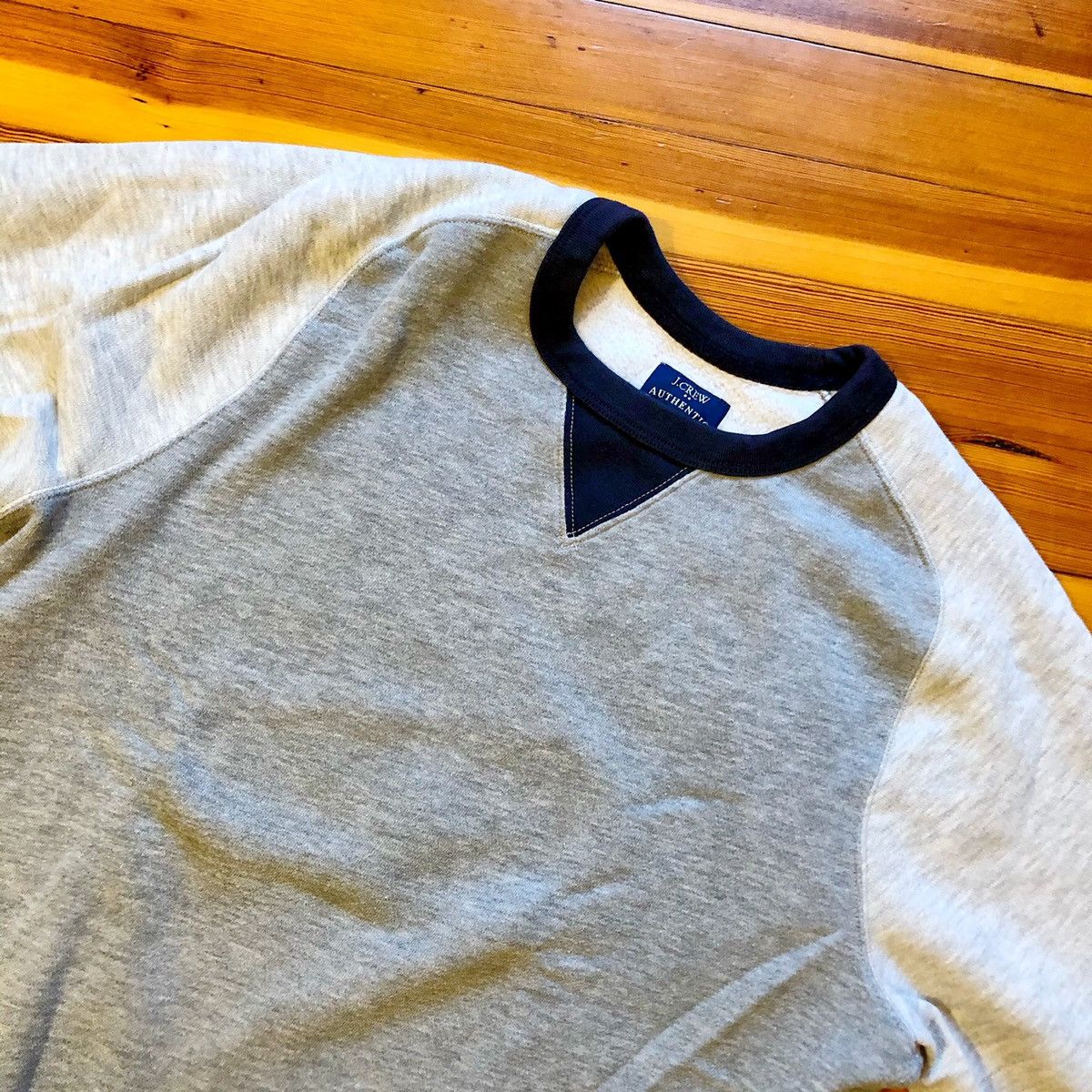 J.Crew J Crew Color Block Fleece Crewneck Sweatshirt Size US S / EU 44-46 / 1 - 2 Thumbnail