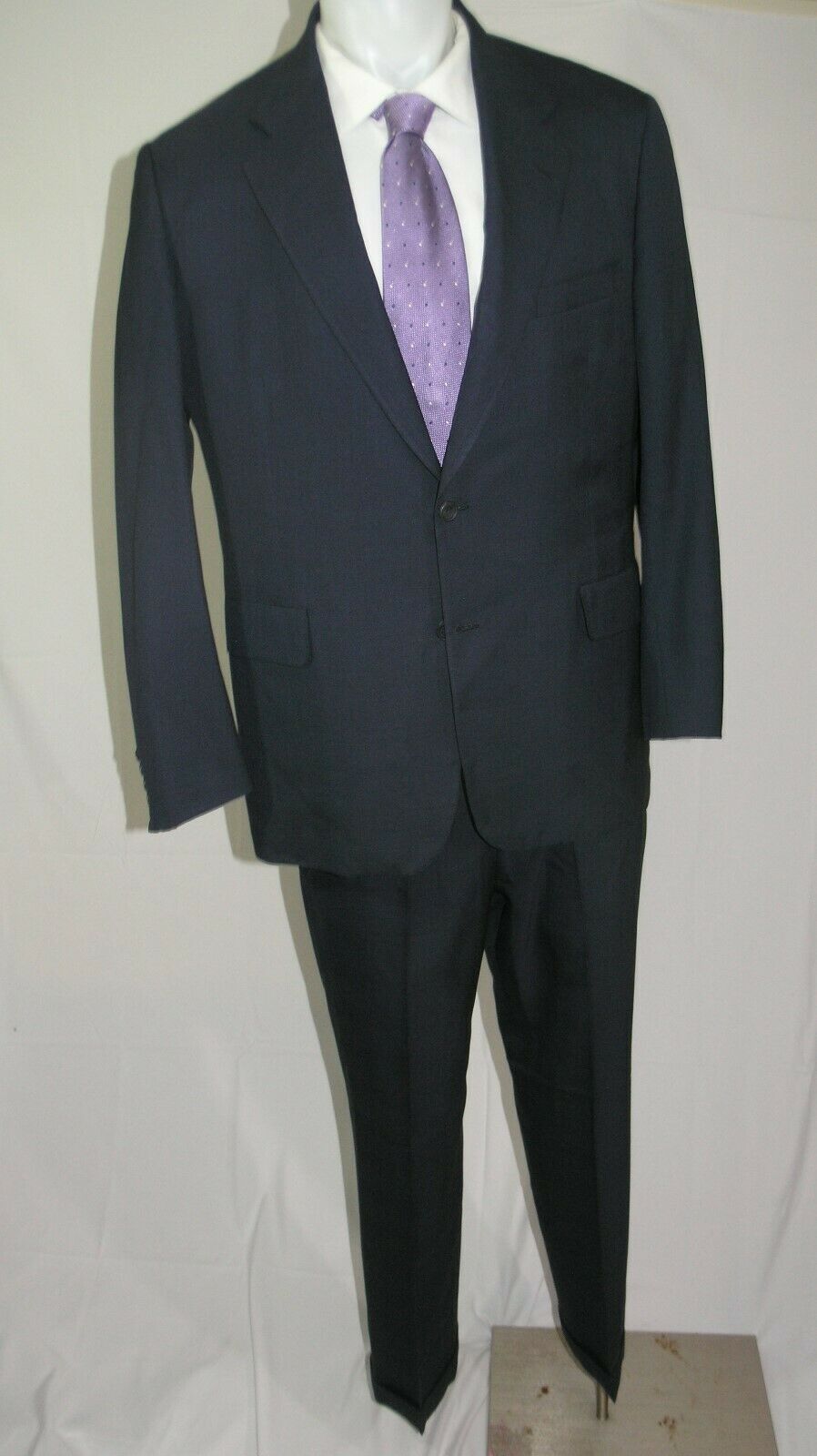 Custom Clothiers Vintage Two Button Suit 44L