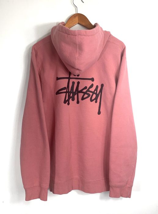 Stussy store salmon hoodie