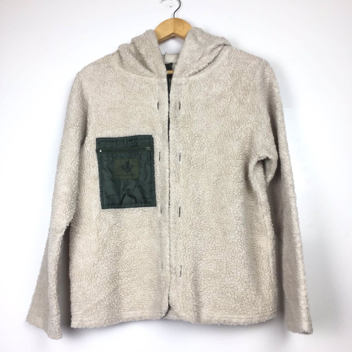 Japanese Brand Jouetie x Jamie Reid Fleece Sweater Hooded (Lining only) Size US M / EU 48-50 / 2 - 1 Thumbnail
