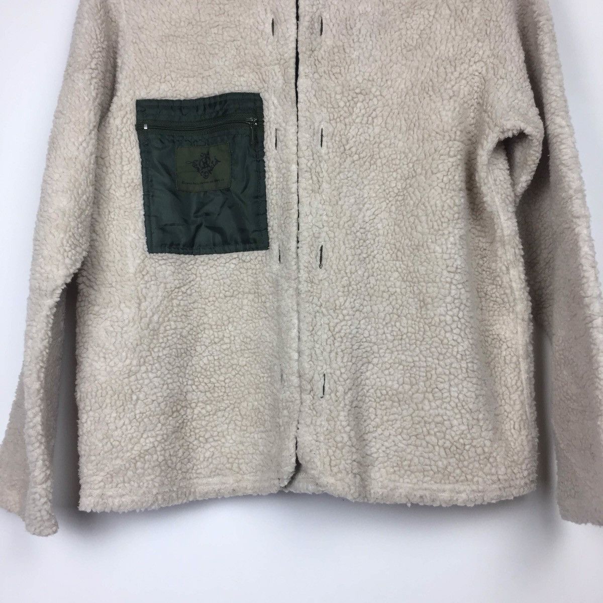 Japanese Brand Jouetie x Jamie Reid Fleece Sweater Hooded (Lining only) Size US M / EU 48-50 / 2 - 3 Thumbnail