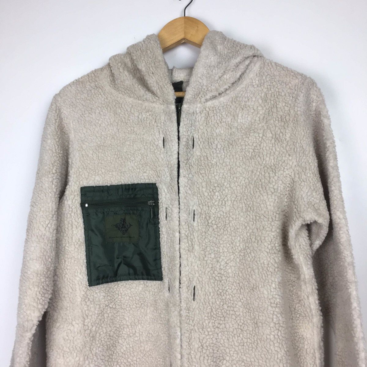Japanese Brand Jouetie x Jamie Reid Fleece Sweater Hooded (Lining only) Size US M / EU 48-50 / 2 - 2 Thumbnail