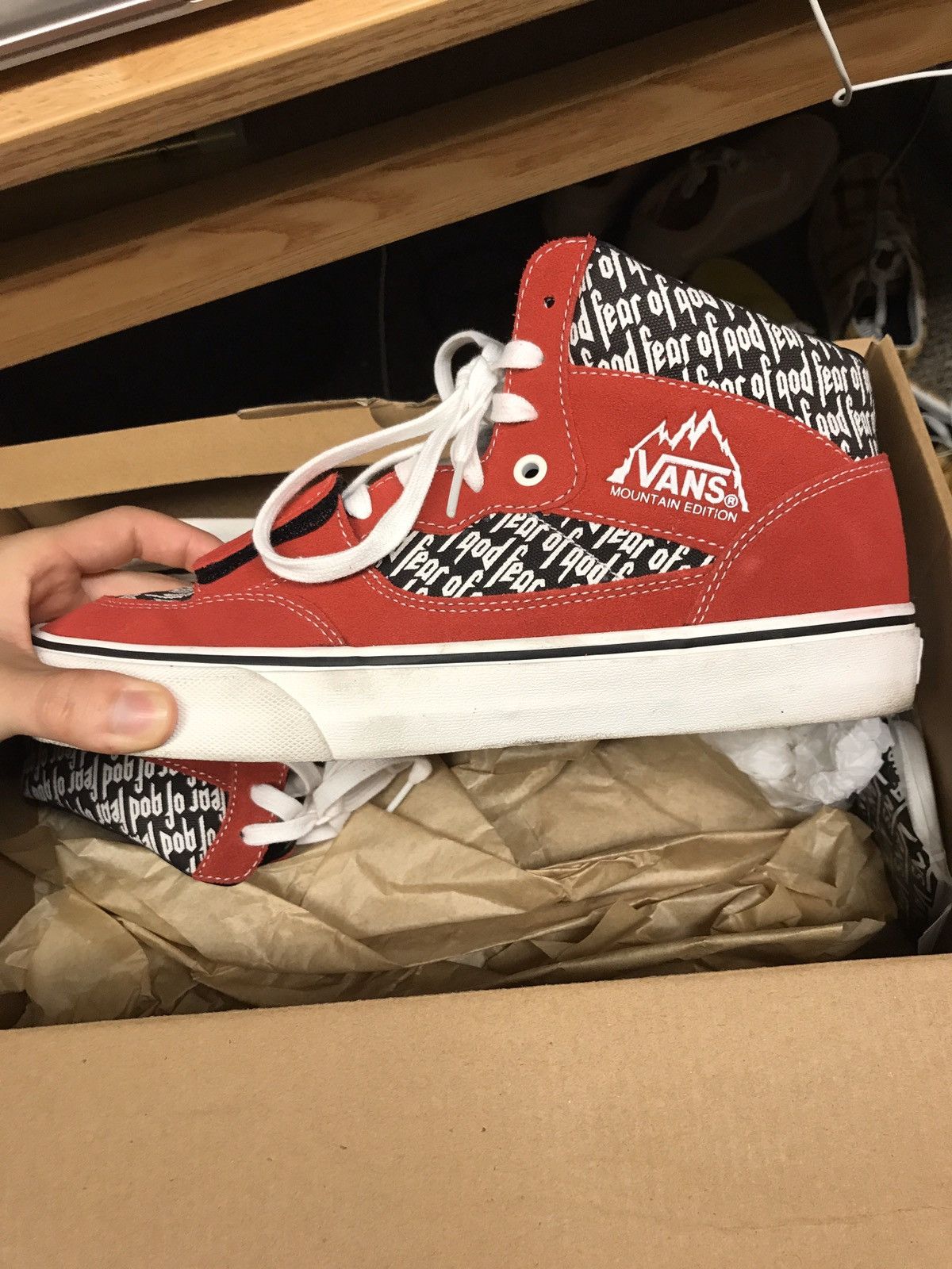 Fog vans high top hot sale