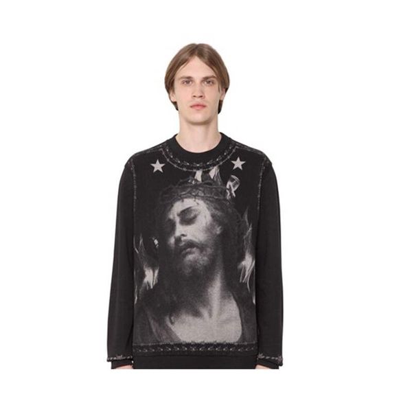 Givenchy jesus sale sweatshirt