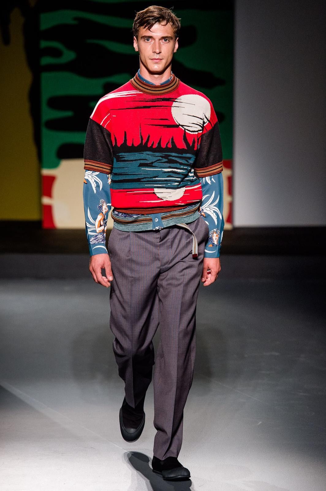 Prada Prada SS14 Sunset Crewneck | Grailed 